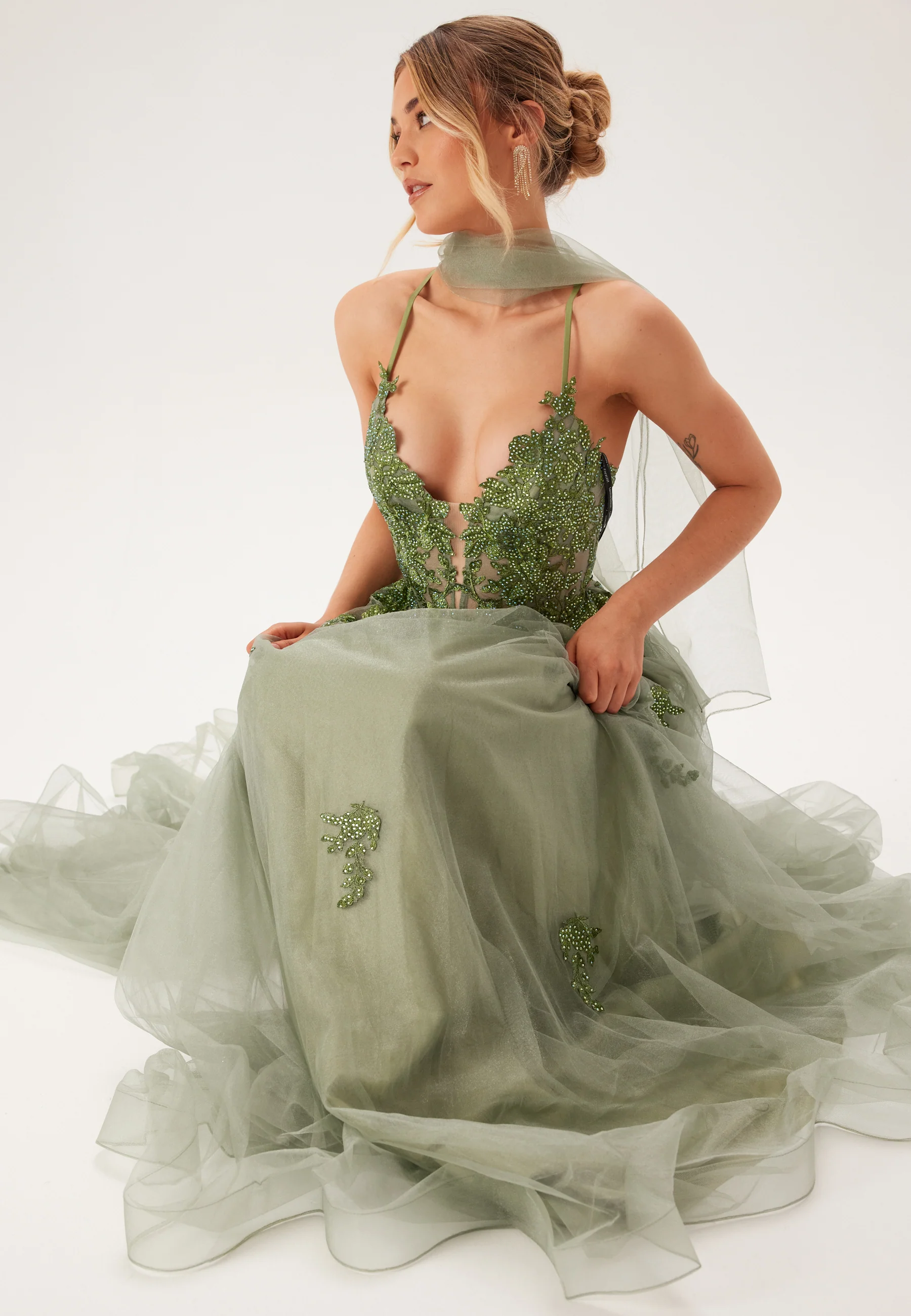 Tulle Evening Dress - Image 7