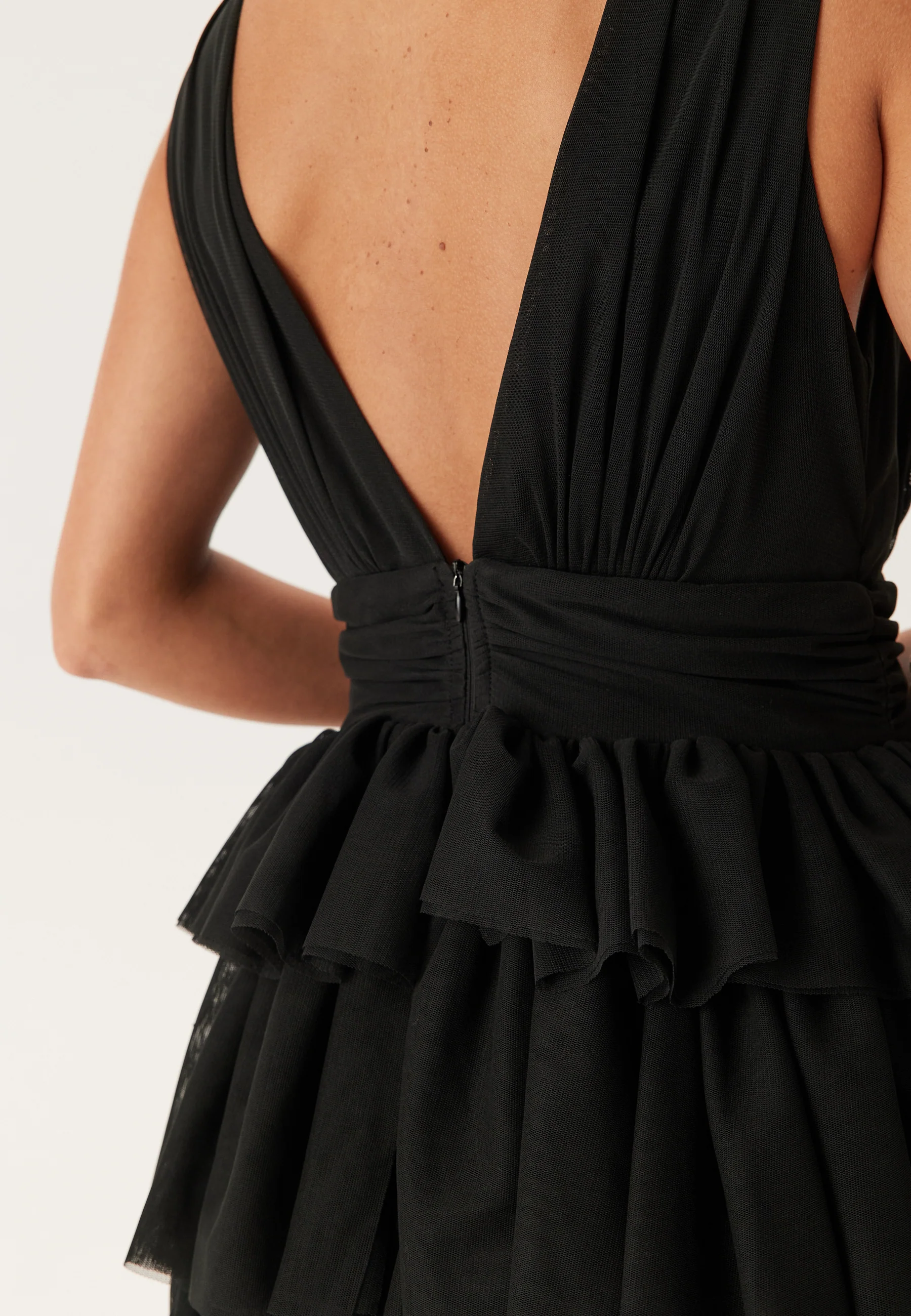 Tulle Frill Gown - Image 4