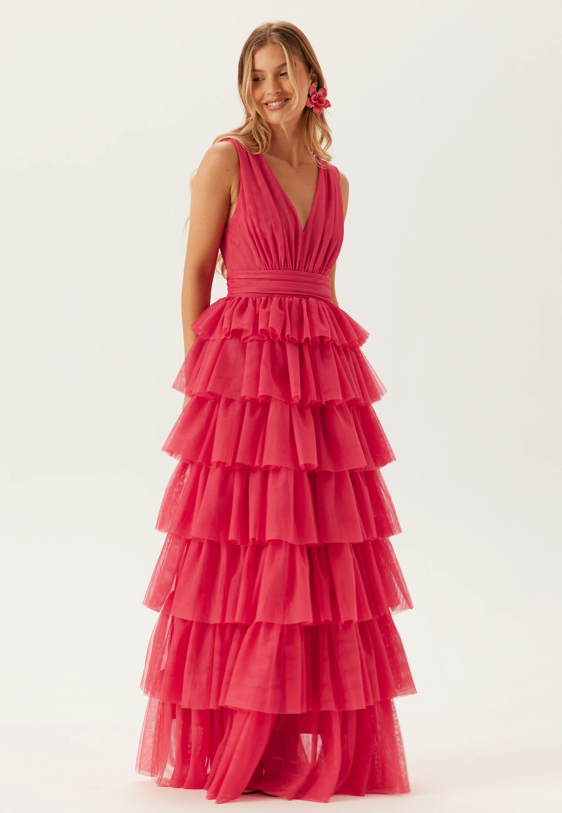 Tulle Frill Gown - Image 2