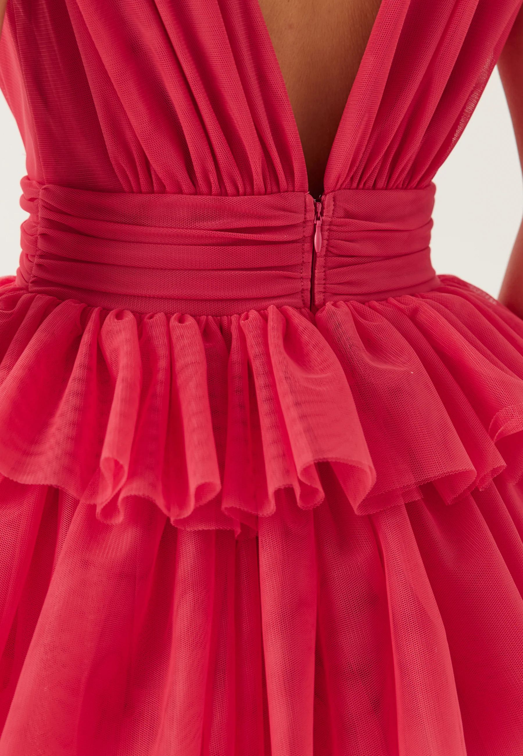 Tulle Frill Gown - Image 5
