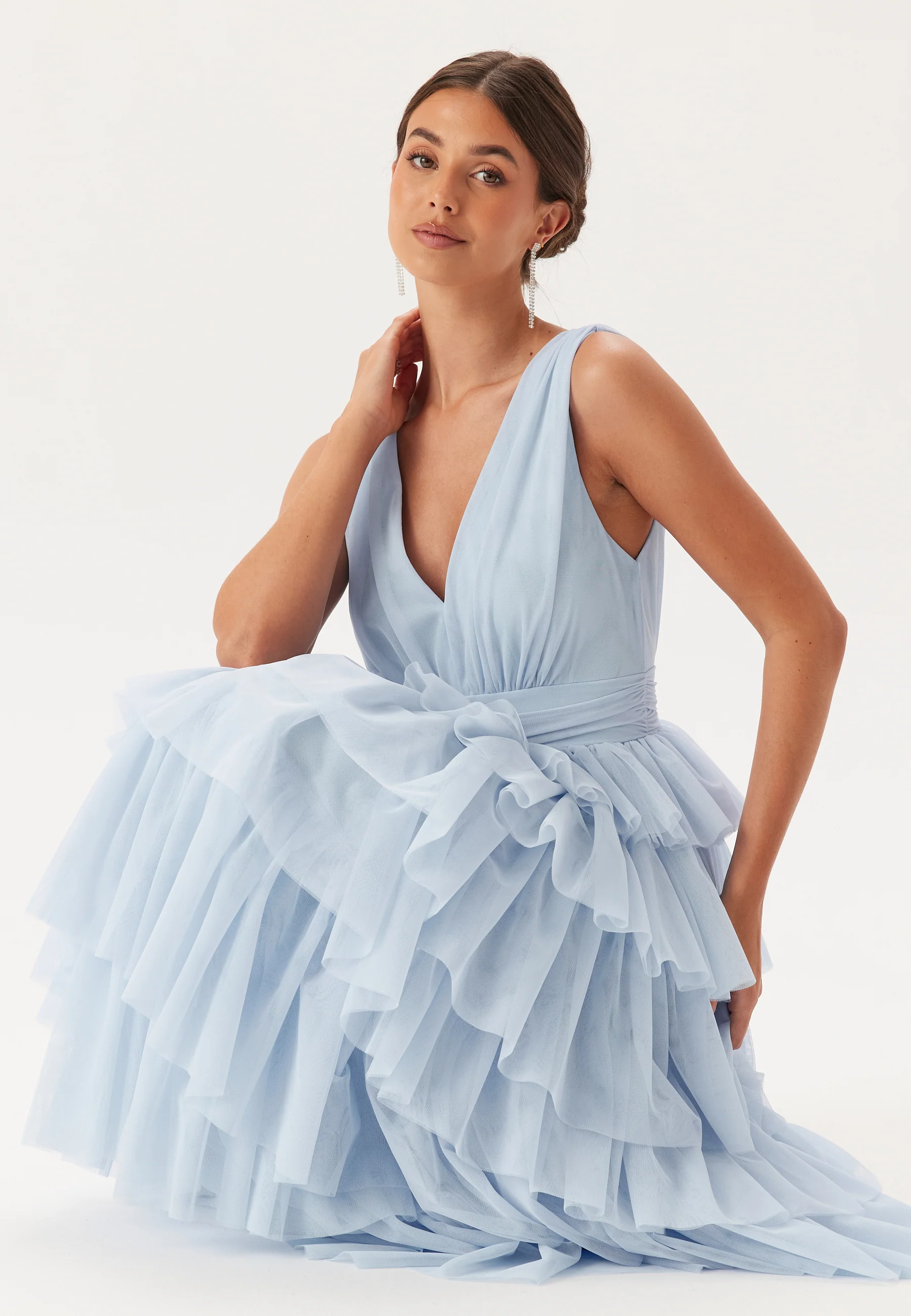Tulle Frill Gown - Image 5