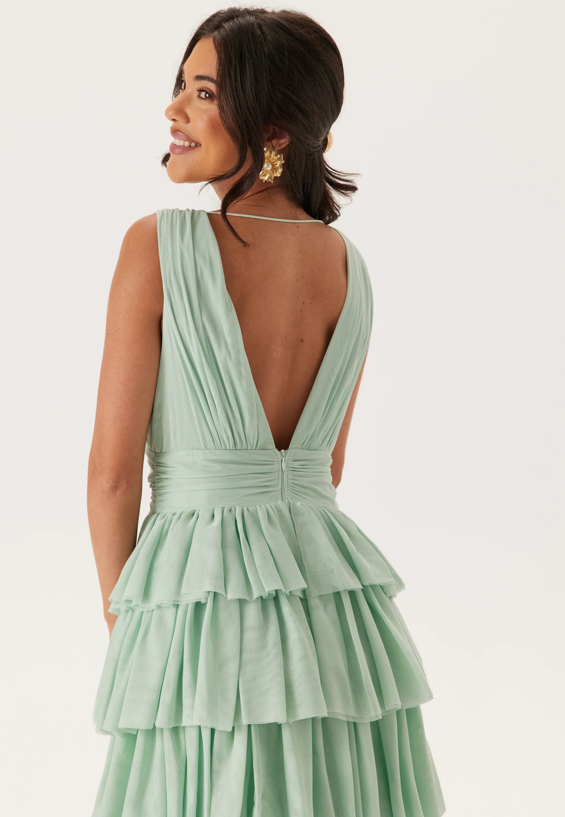 Tulle Frill Gown - Image 4