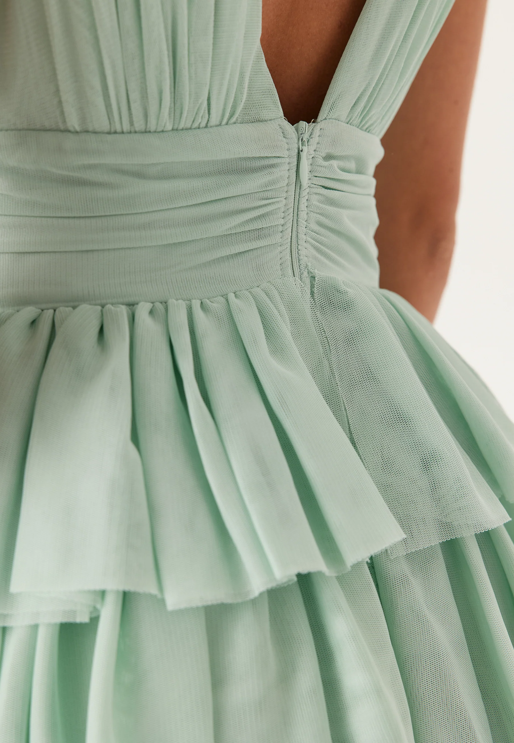 Tulle Frill Gown - Image 6