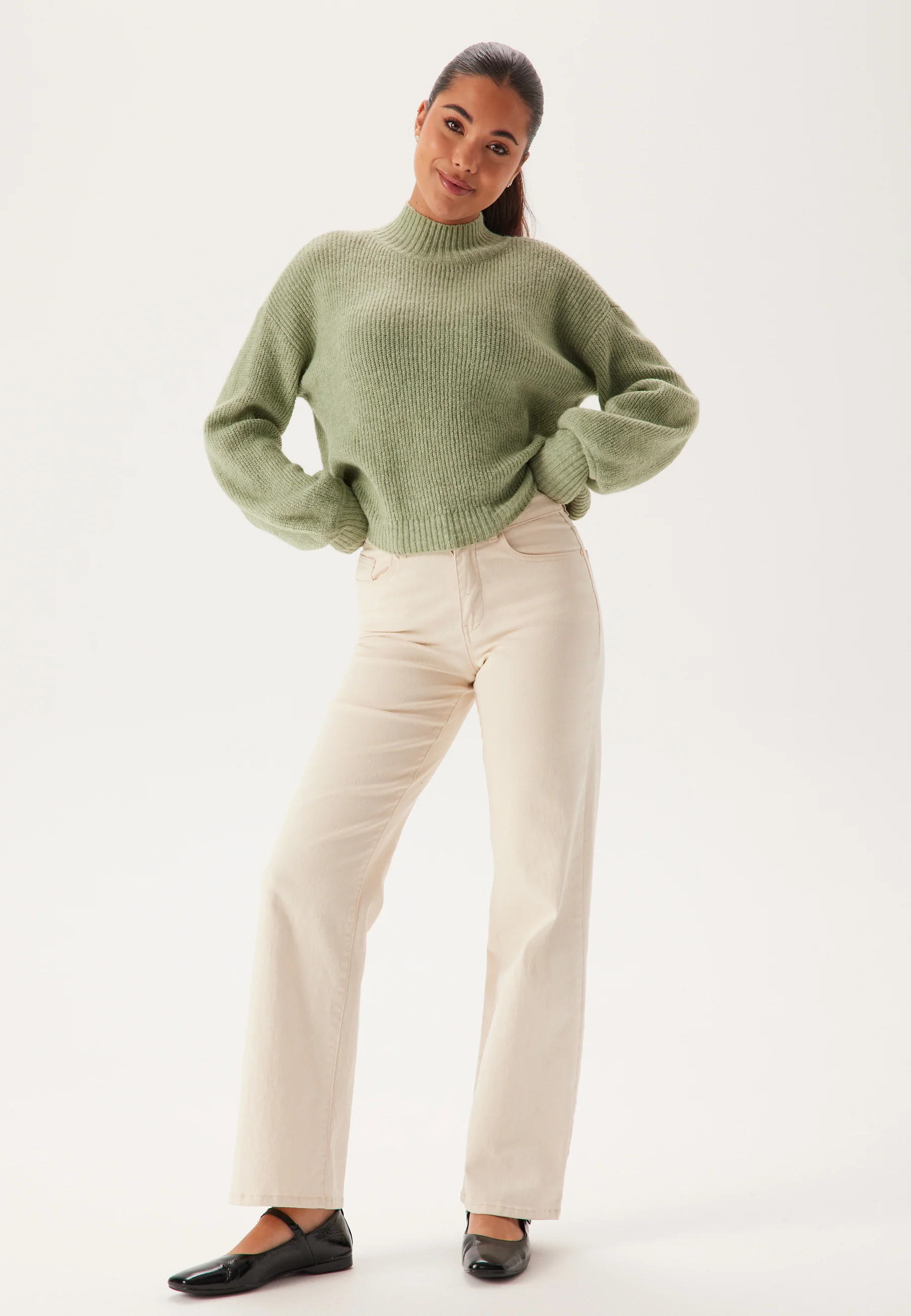 Turtleneck Knitted Sweater - Image 4