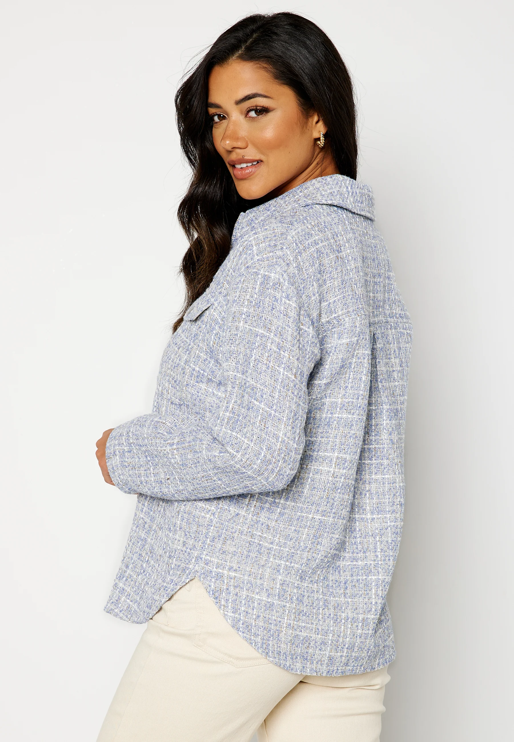 Tweeda L/S Shacket - Image 3