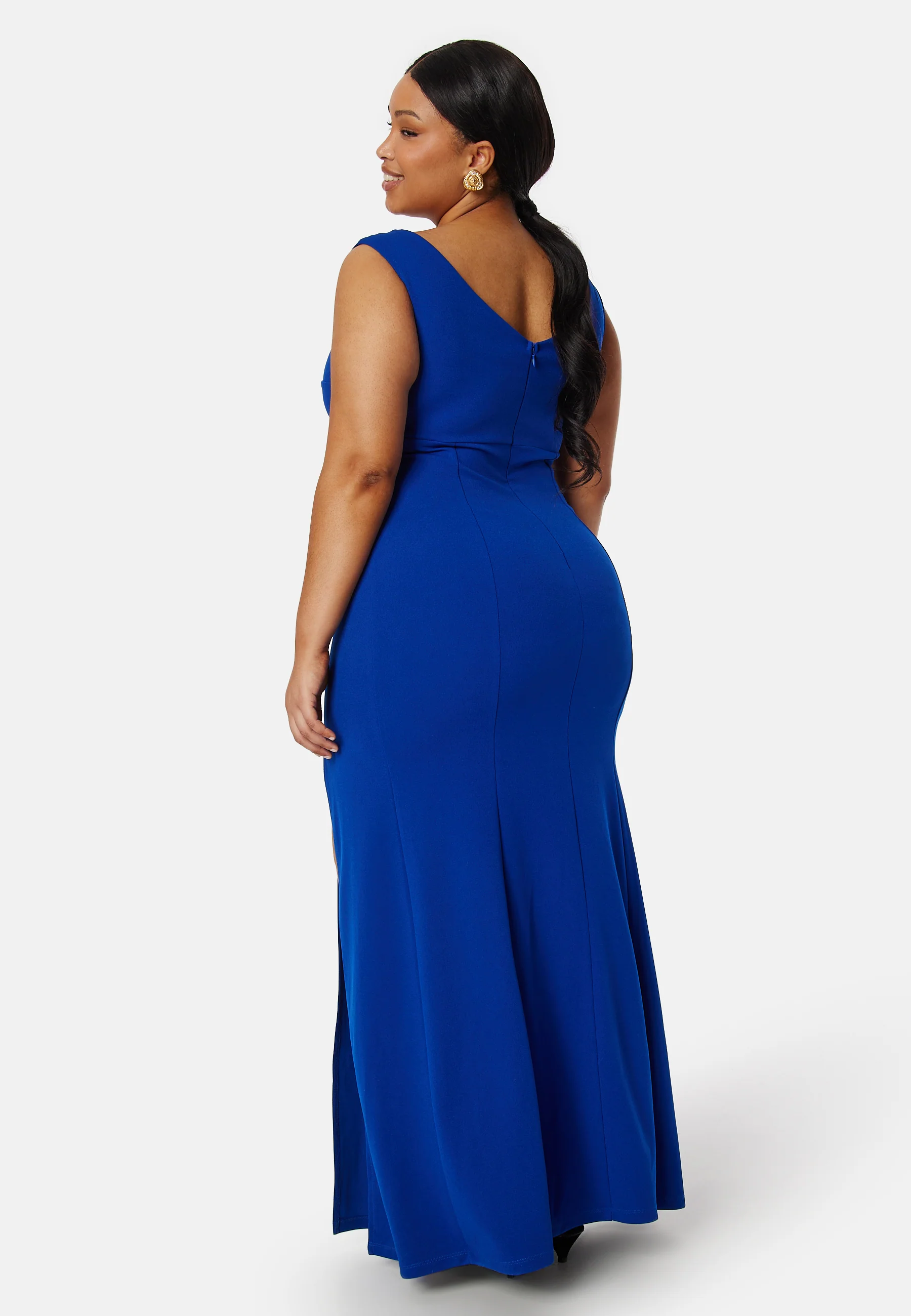 Twist Off Shoulder Gown - Image 7