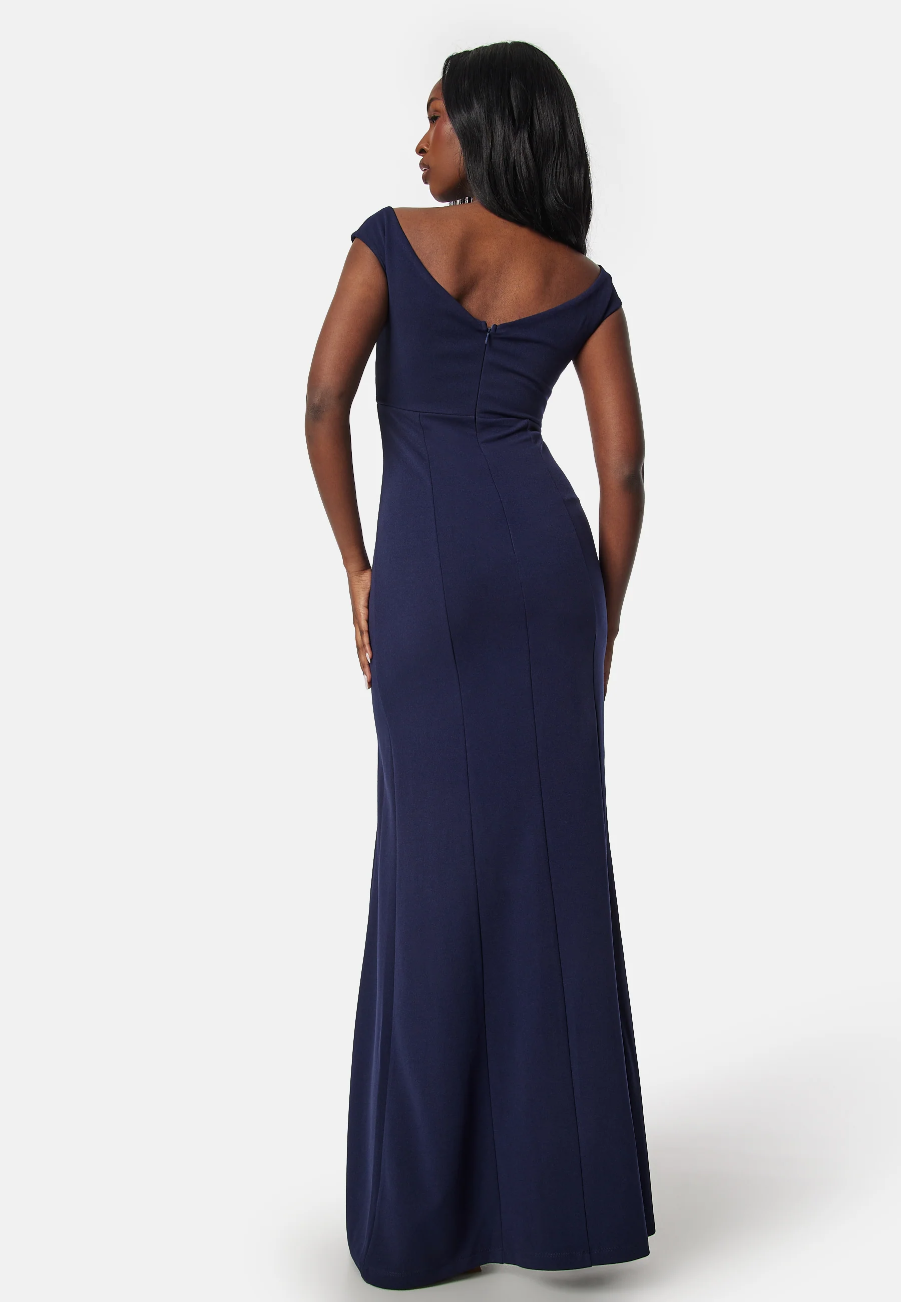 Twist Off Shoulder Gown - Image 2