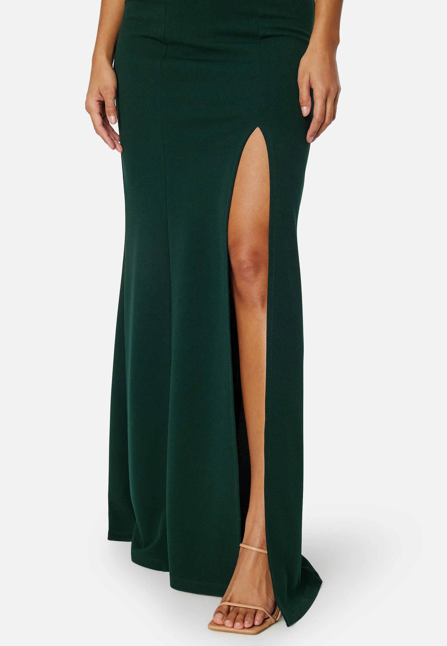 Twist Off Shoulder Gown - Image 4