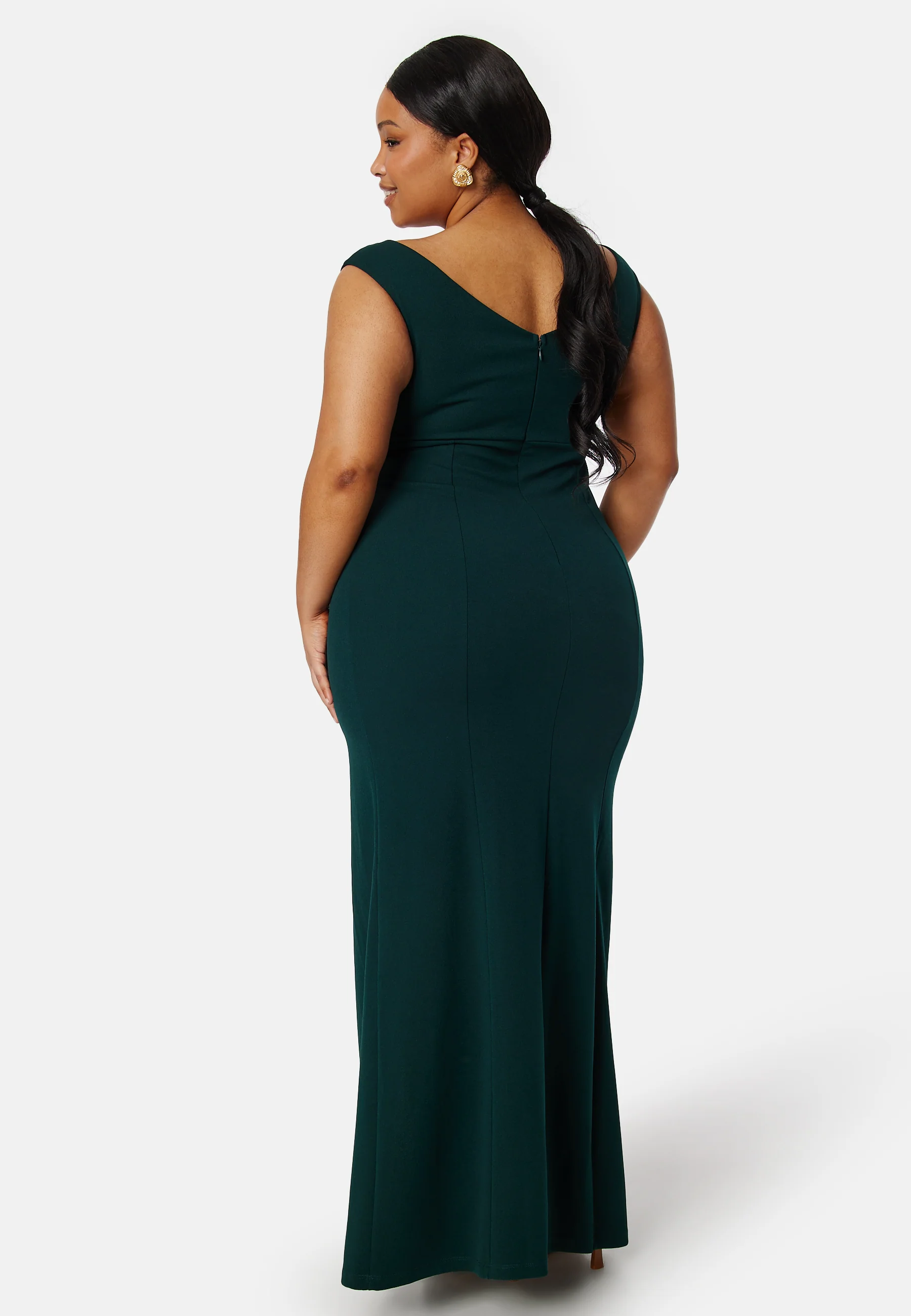 Twist Off Shoulder Gown - Image 6