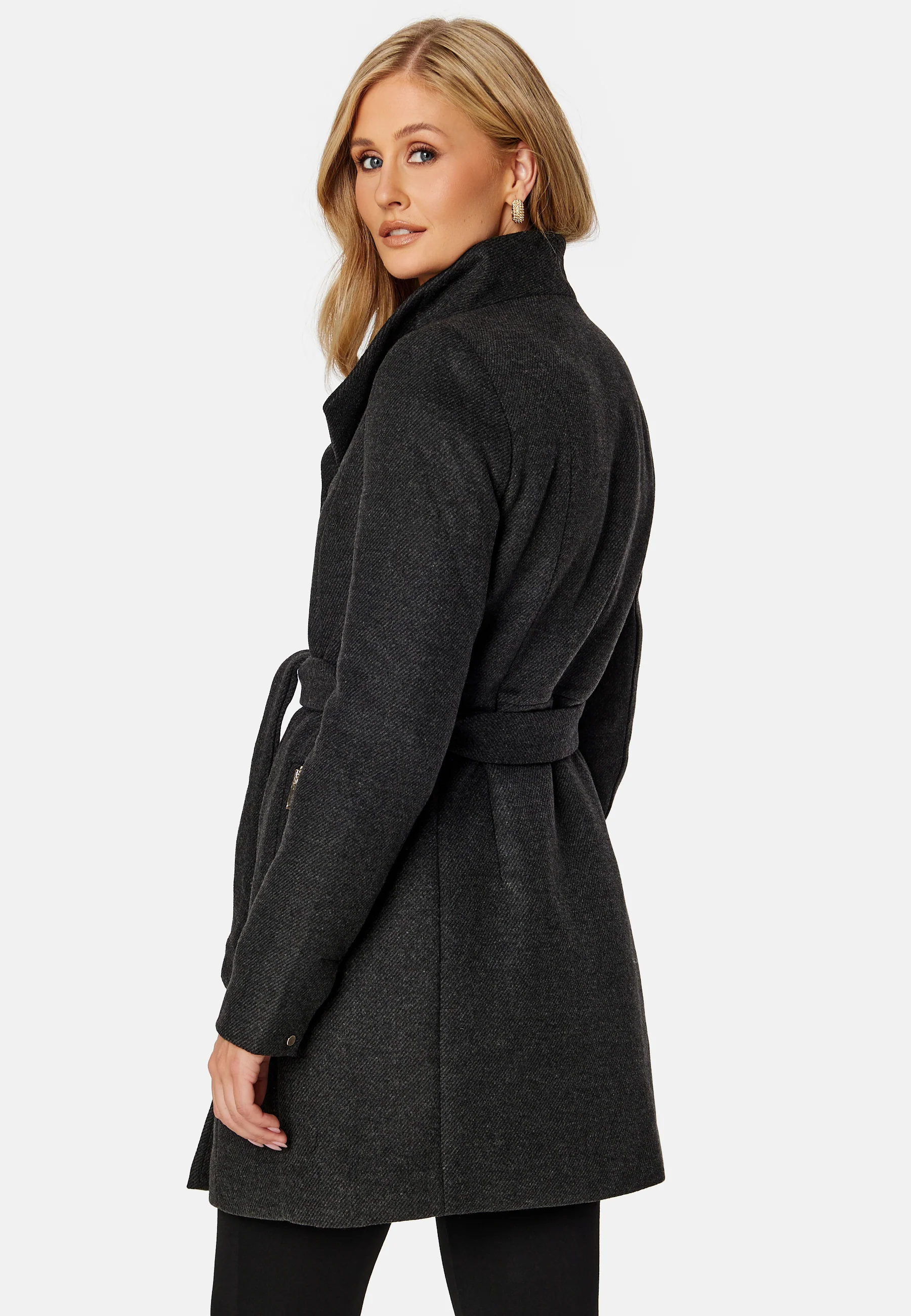 Twodope Belt 3/4 wool jacket