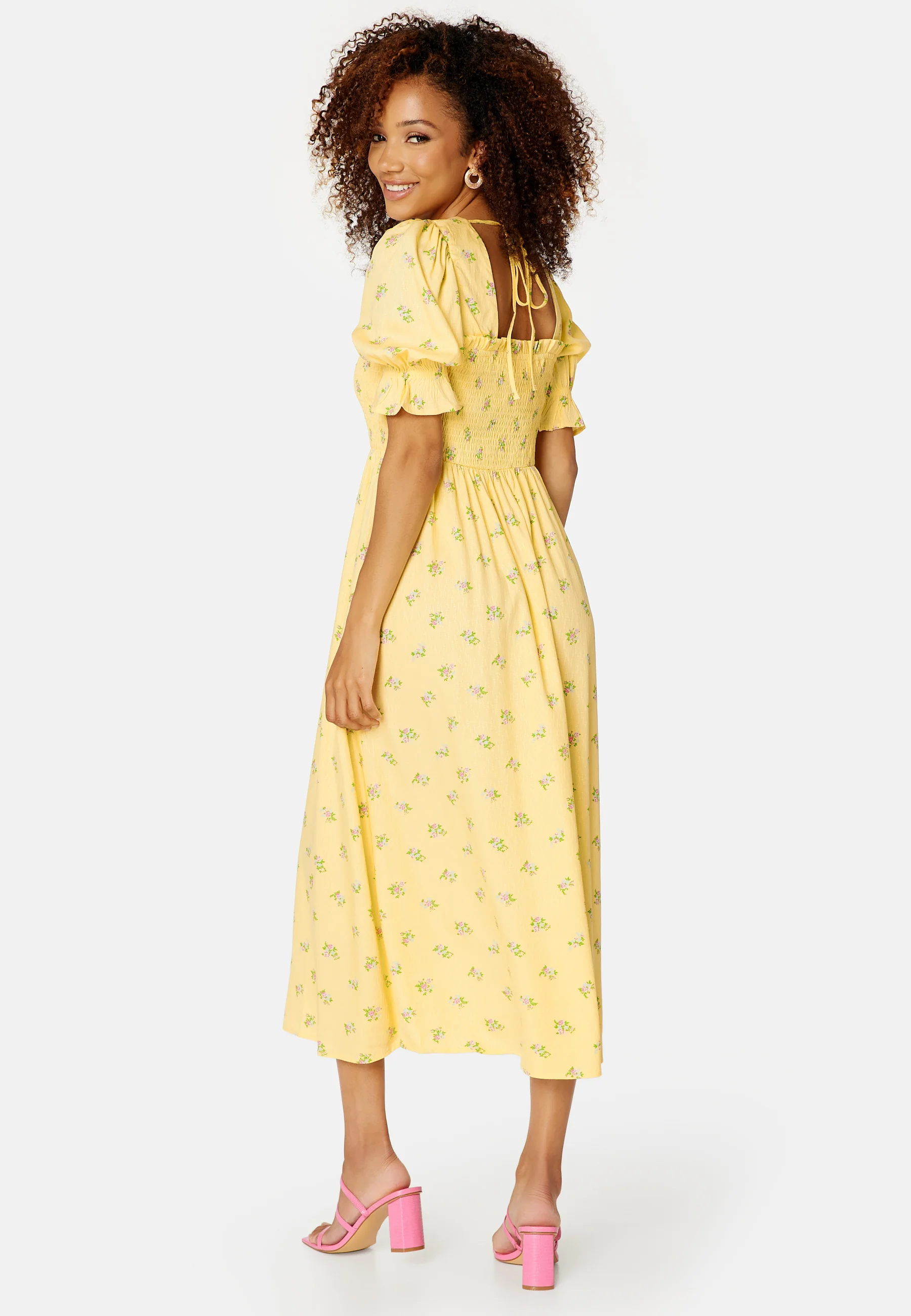 Ulrikke Smock Midi Dress - Image 2