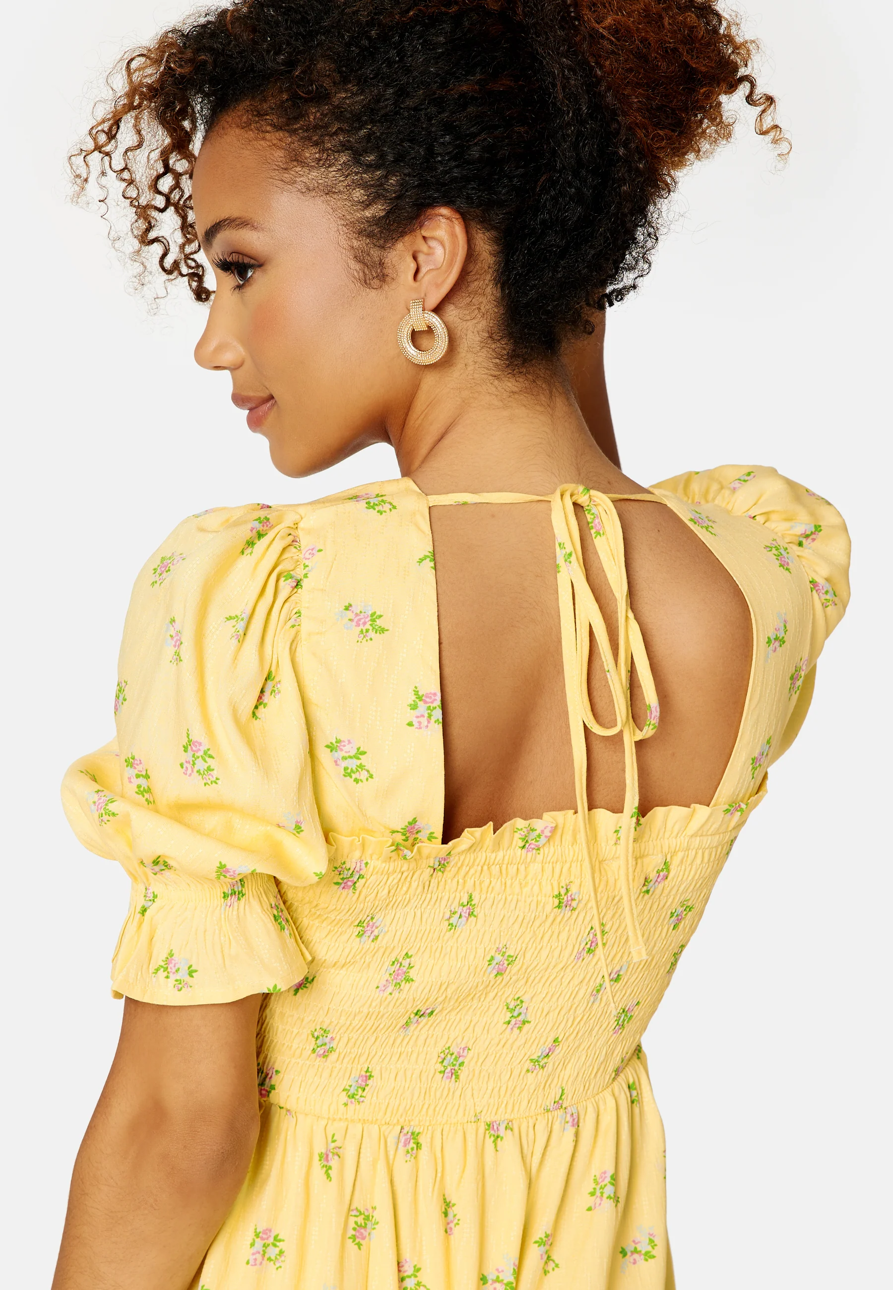 Ulrikke Smock Midi Dress - Image 4