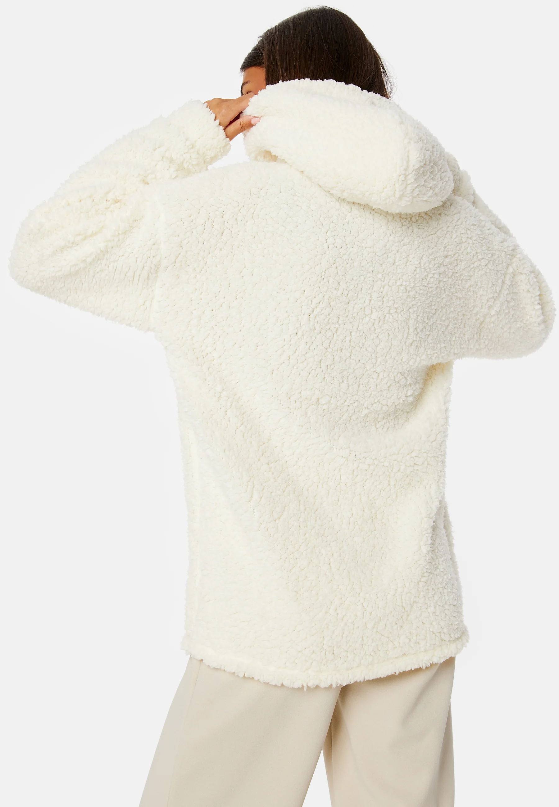 Una fluffy teddy hoodie - Image 3