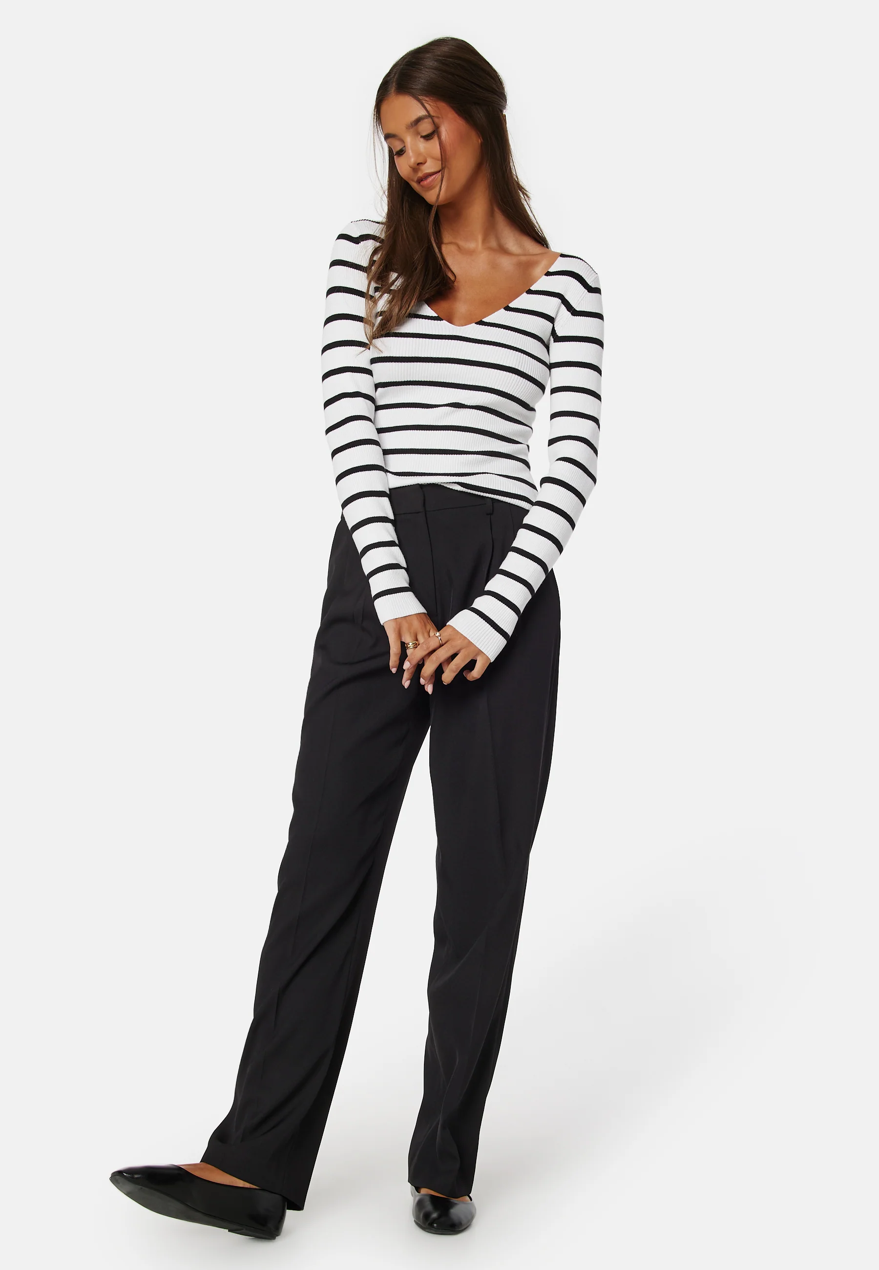 V-neck Knitted Top - Image 2