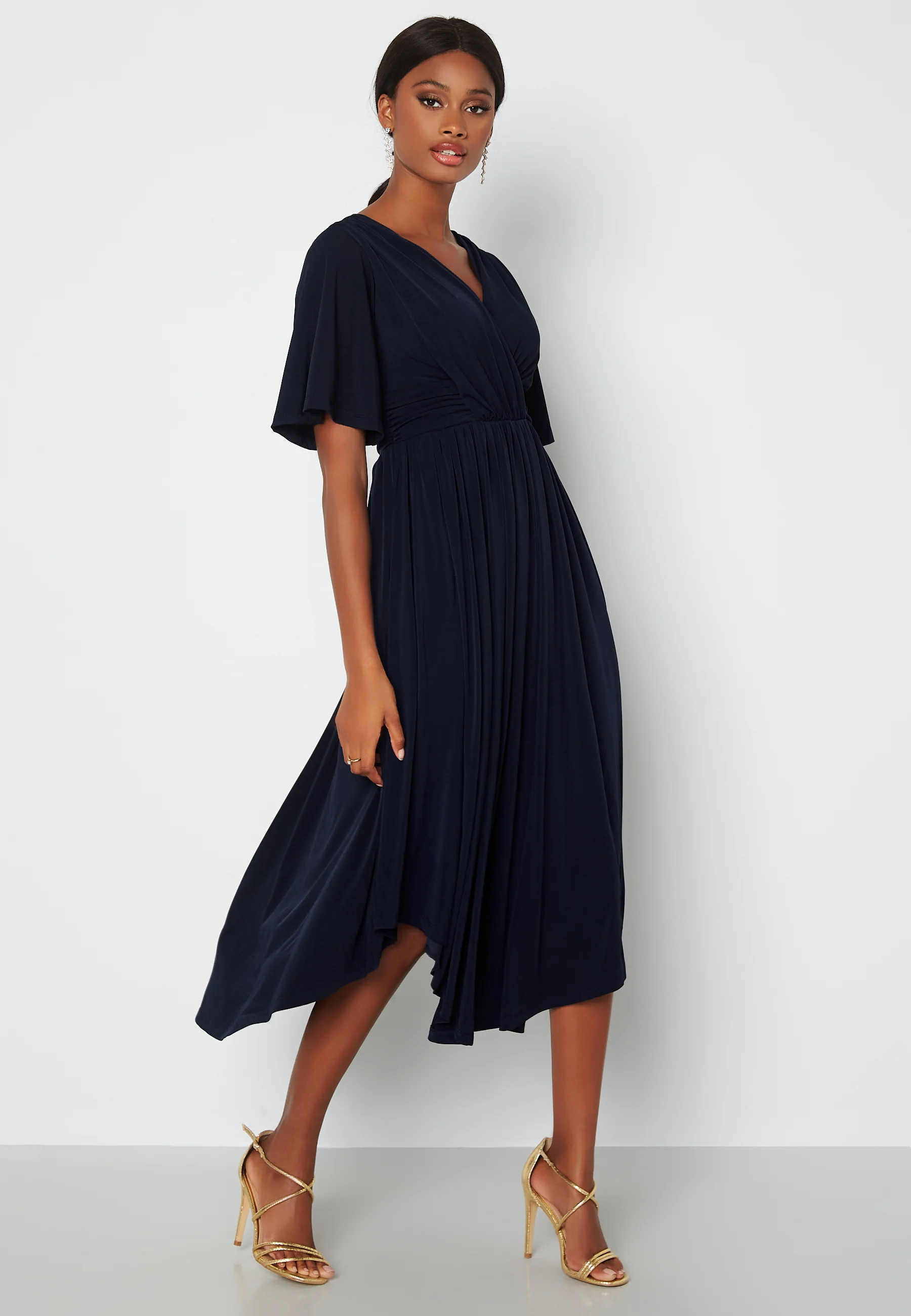 Valeria Butterfly Sleeve Dress