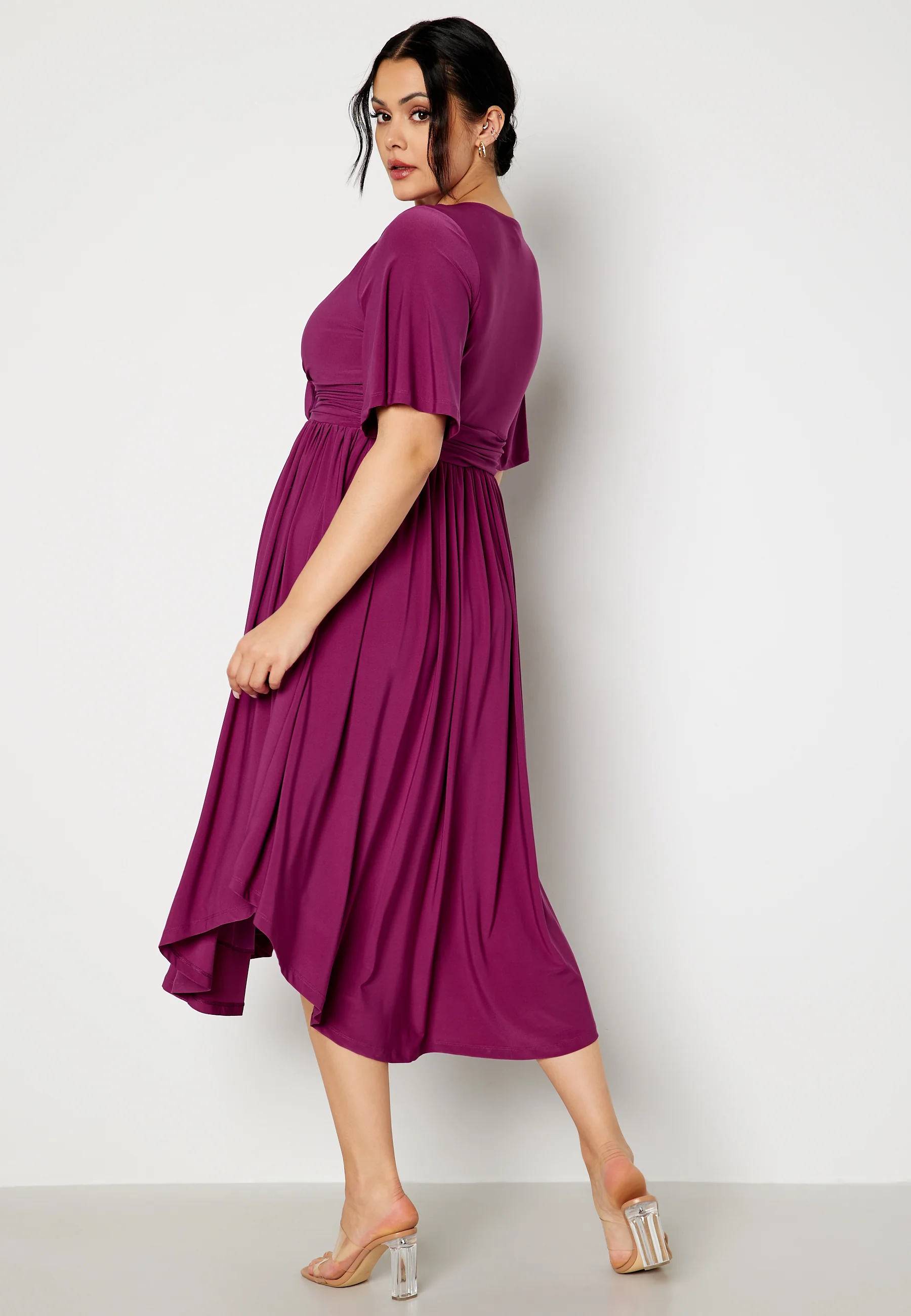 Valeria Butterfly Sleeve Dress - Image 6