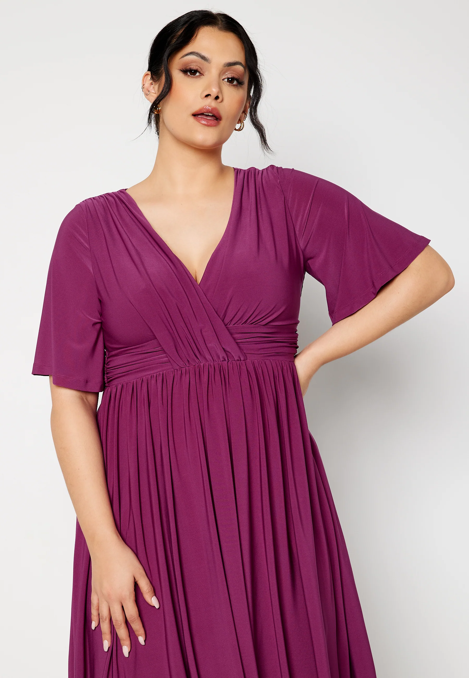 Valeria Butterfly Sleeve Dress - Image 7