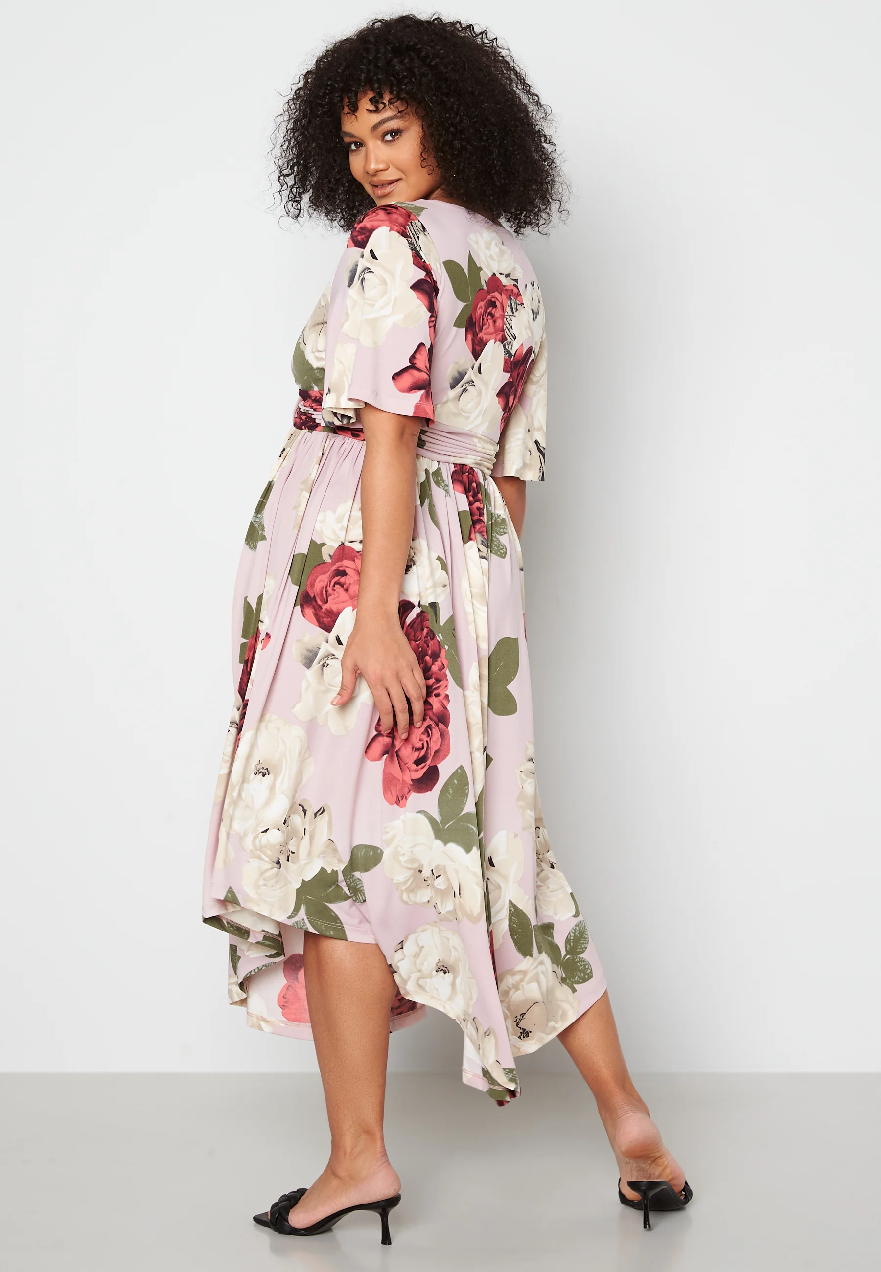 Valeria Butterfly Sleeve Dress - Image 6