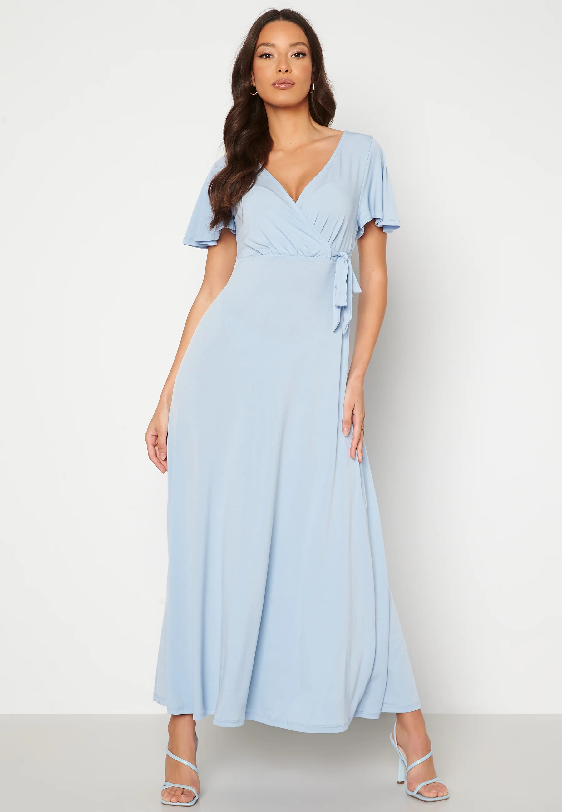 Vallea Tie S/S Ankle Dress