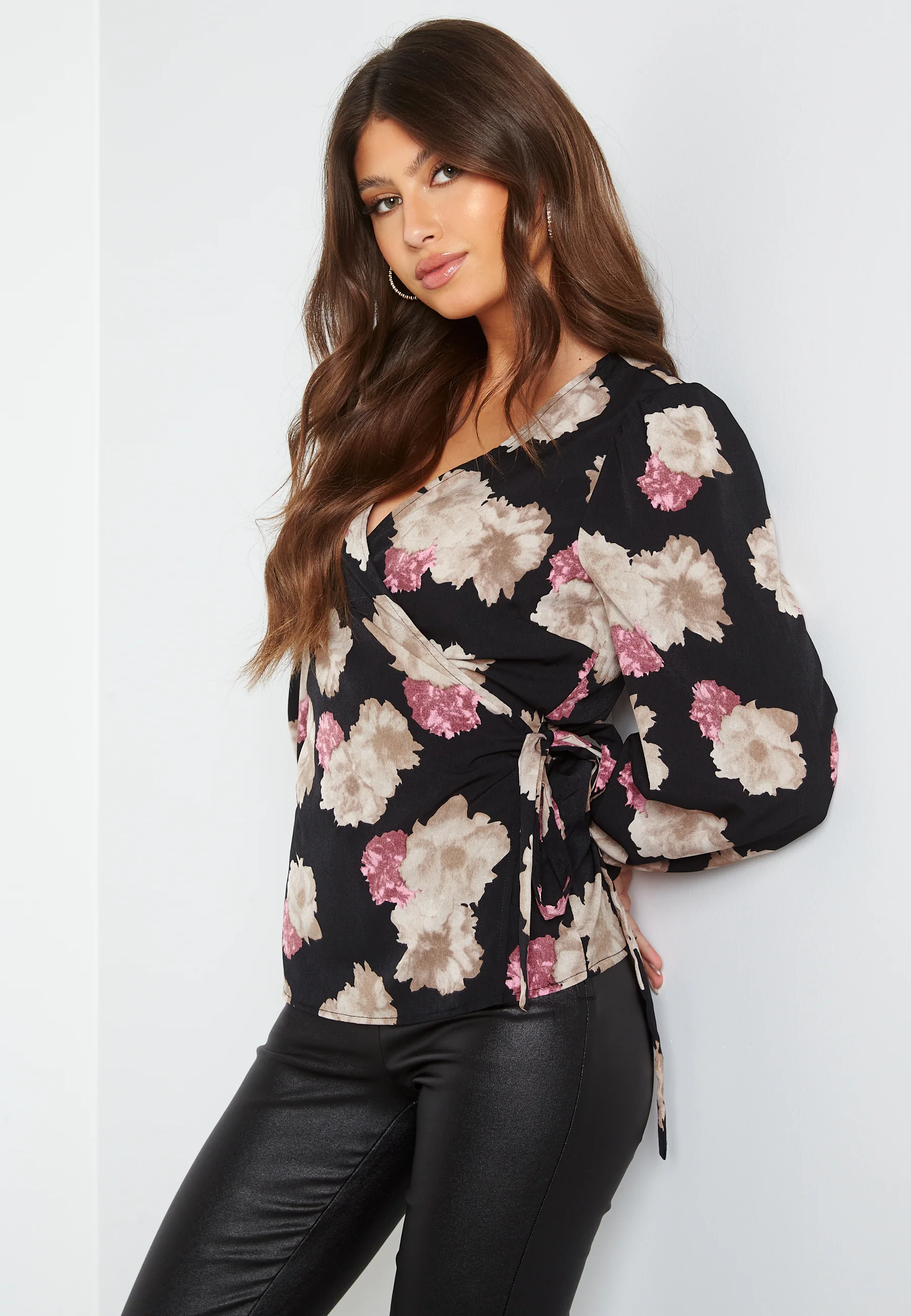 Vanessa L/S Wrap Top - Image 4