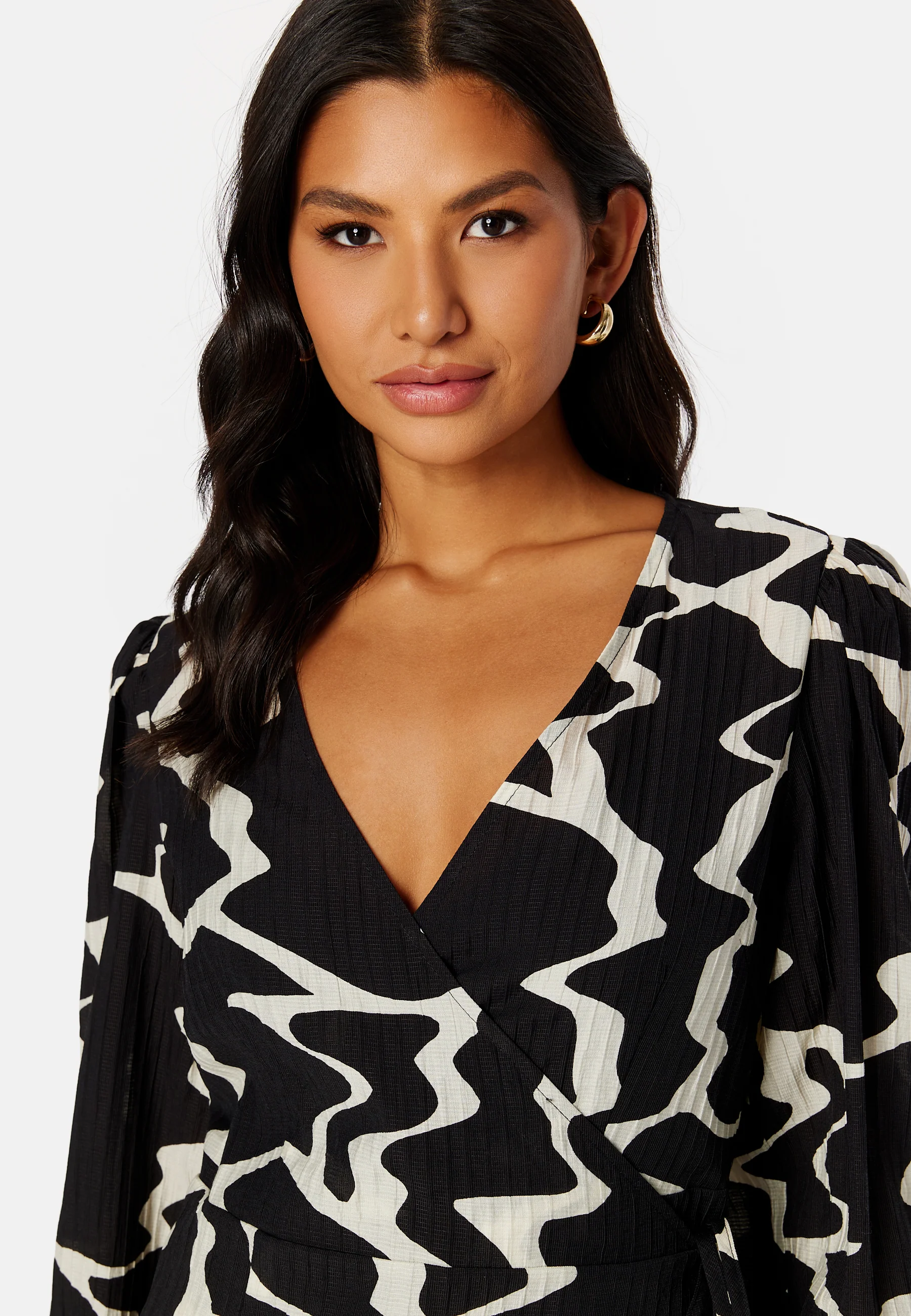Vanja L/S Wrap Dress - Image 4