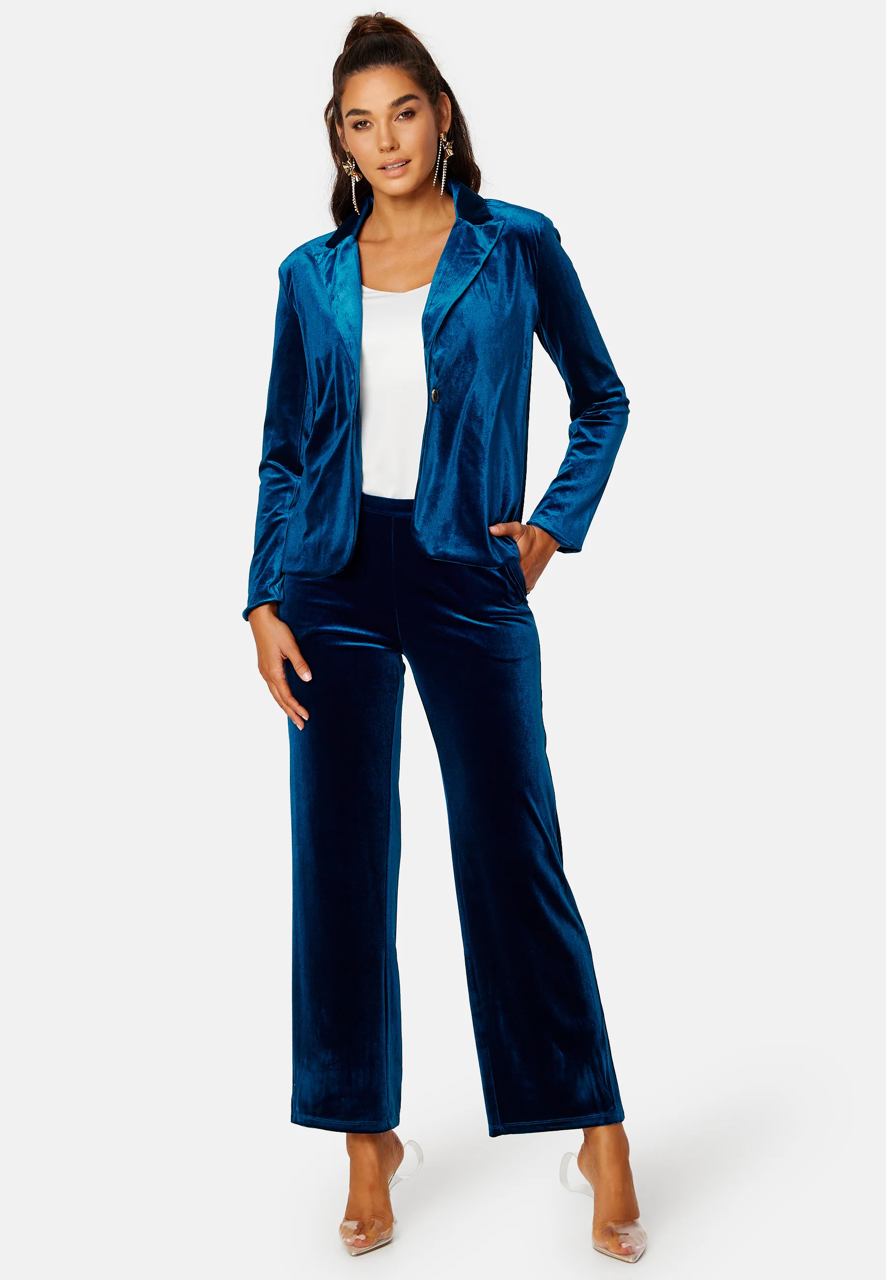 Velour L/S Blazer - Image 2
