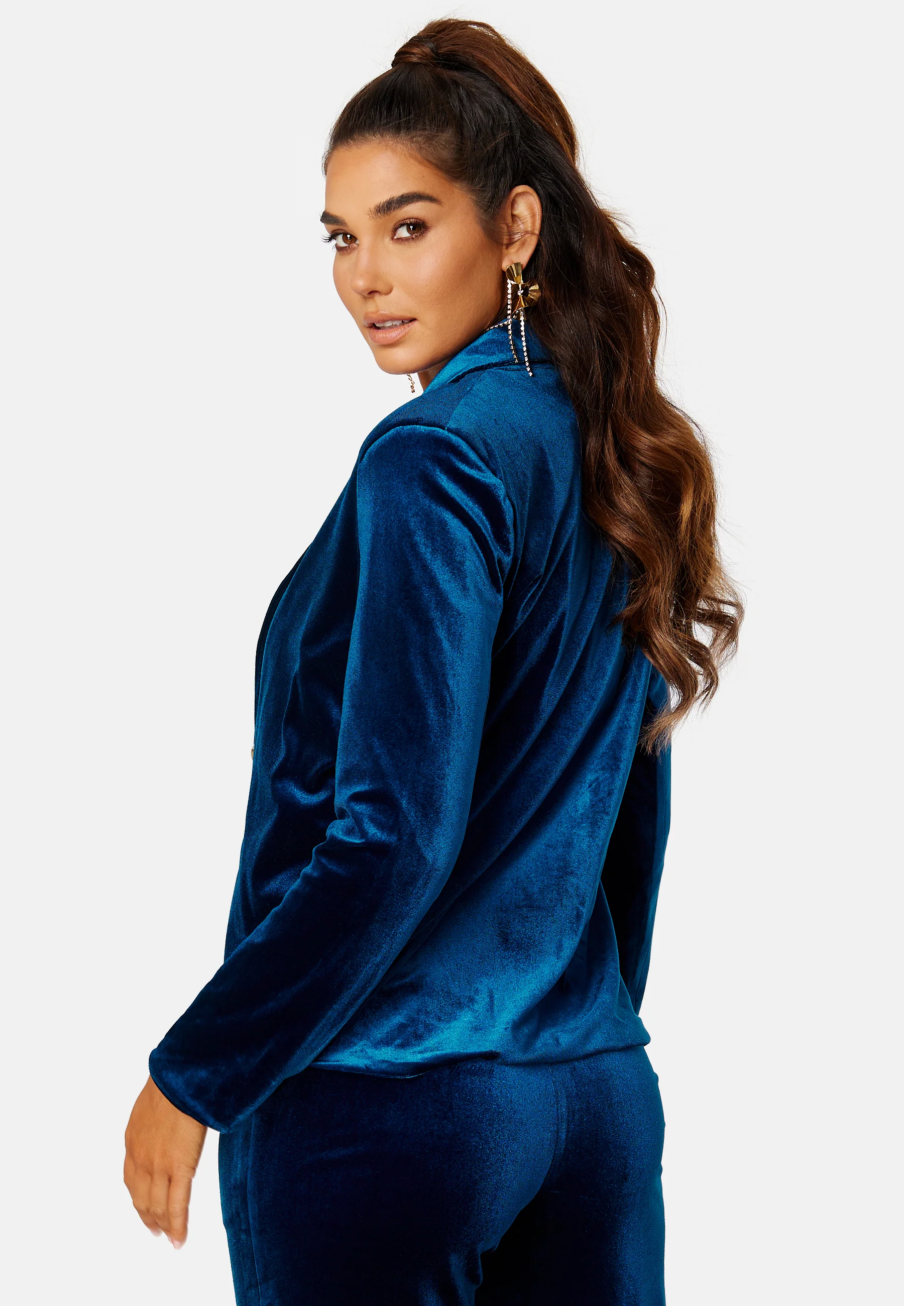 Velour L/S Blazer - Image 3