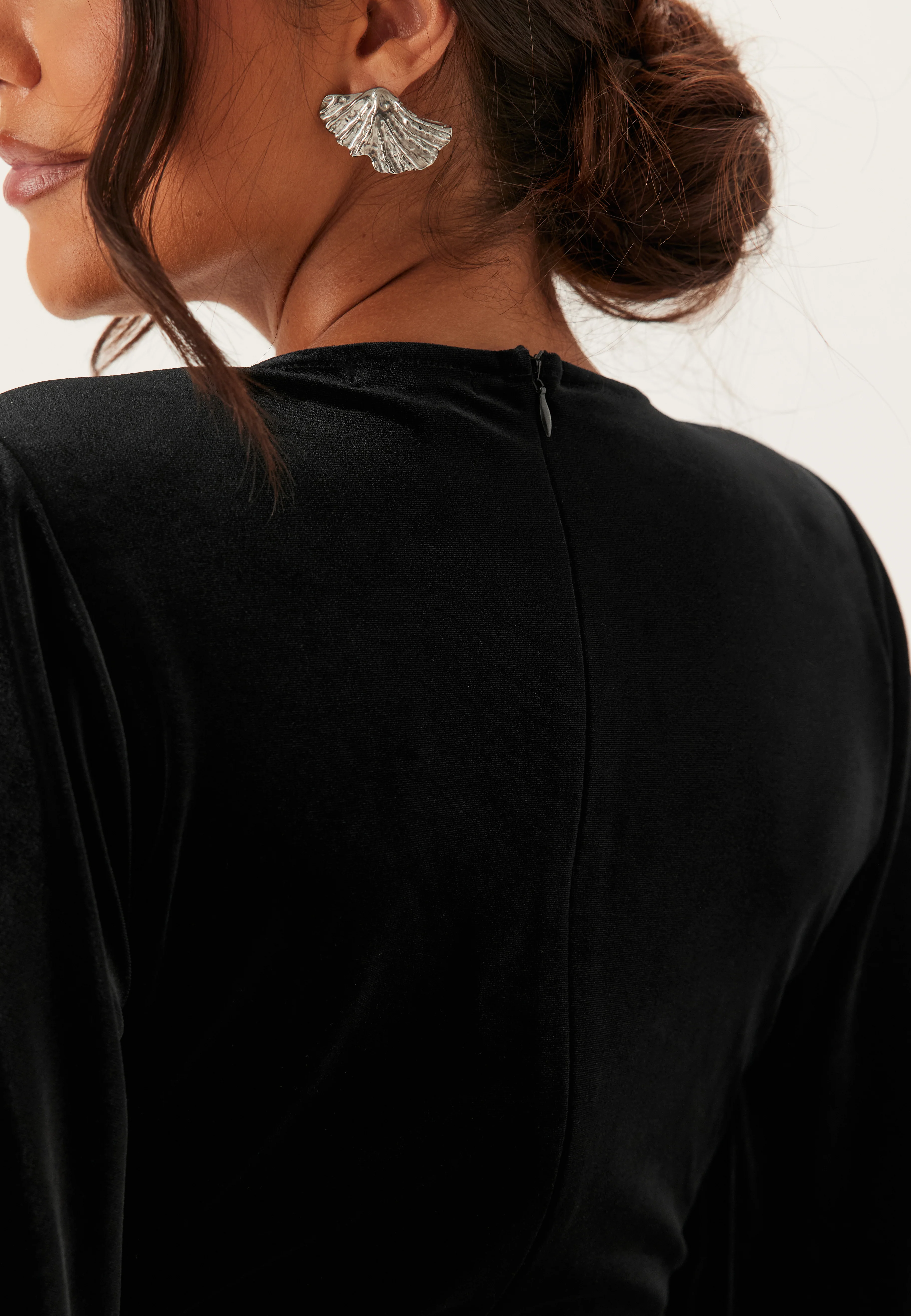 Velvet Wrap Dress - Image 6