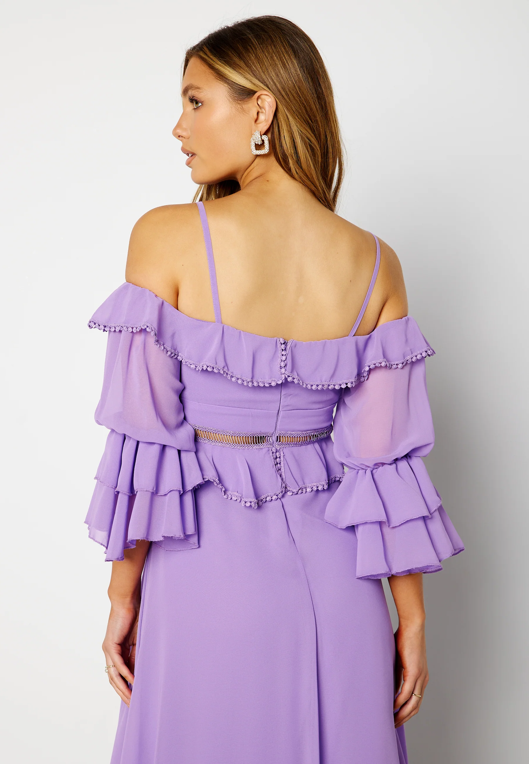 Vendela Off Shoulder Maxi Dress - Image 3