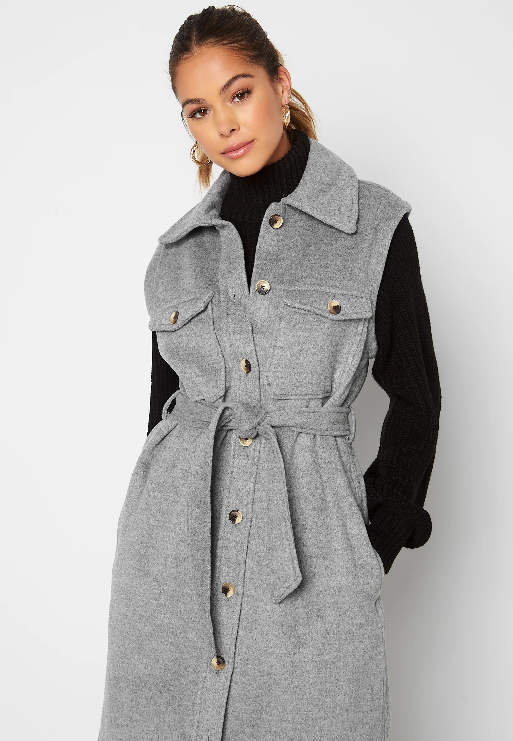 Vera Owen S/L Long Vest - Image 3