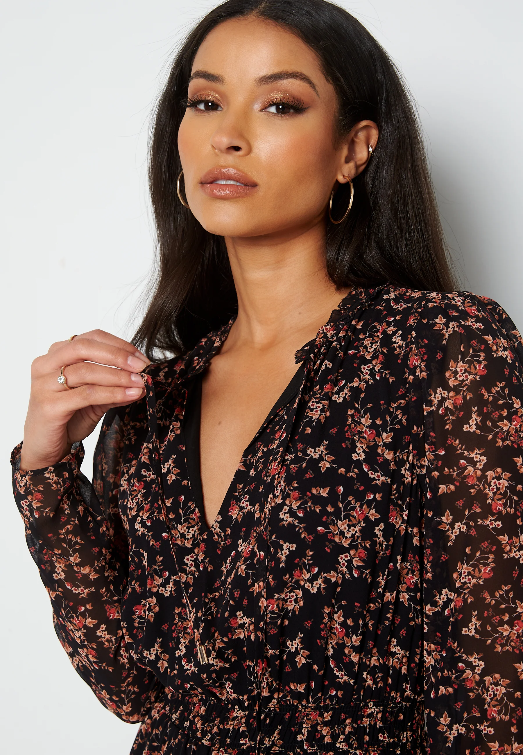 Vera Tiered Midi Dress - Image 4