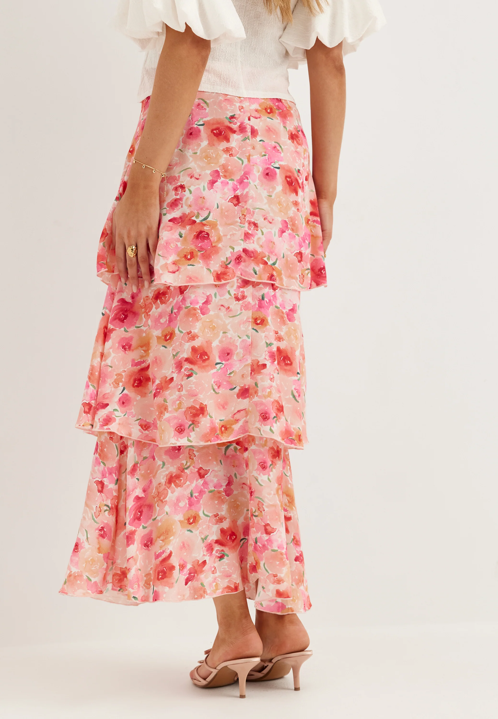 Viastra Hw Flounce Ankle Skirt - Image 4