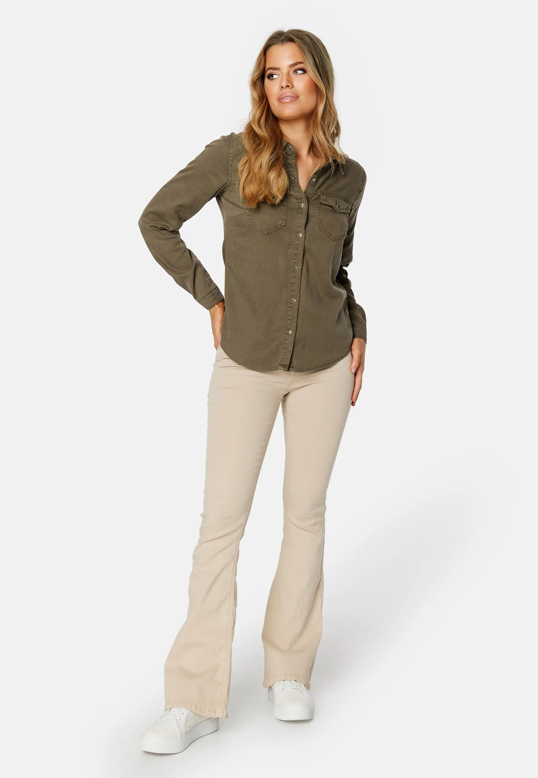 Vibista Denim Shirt - Image 2
