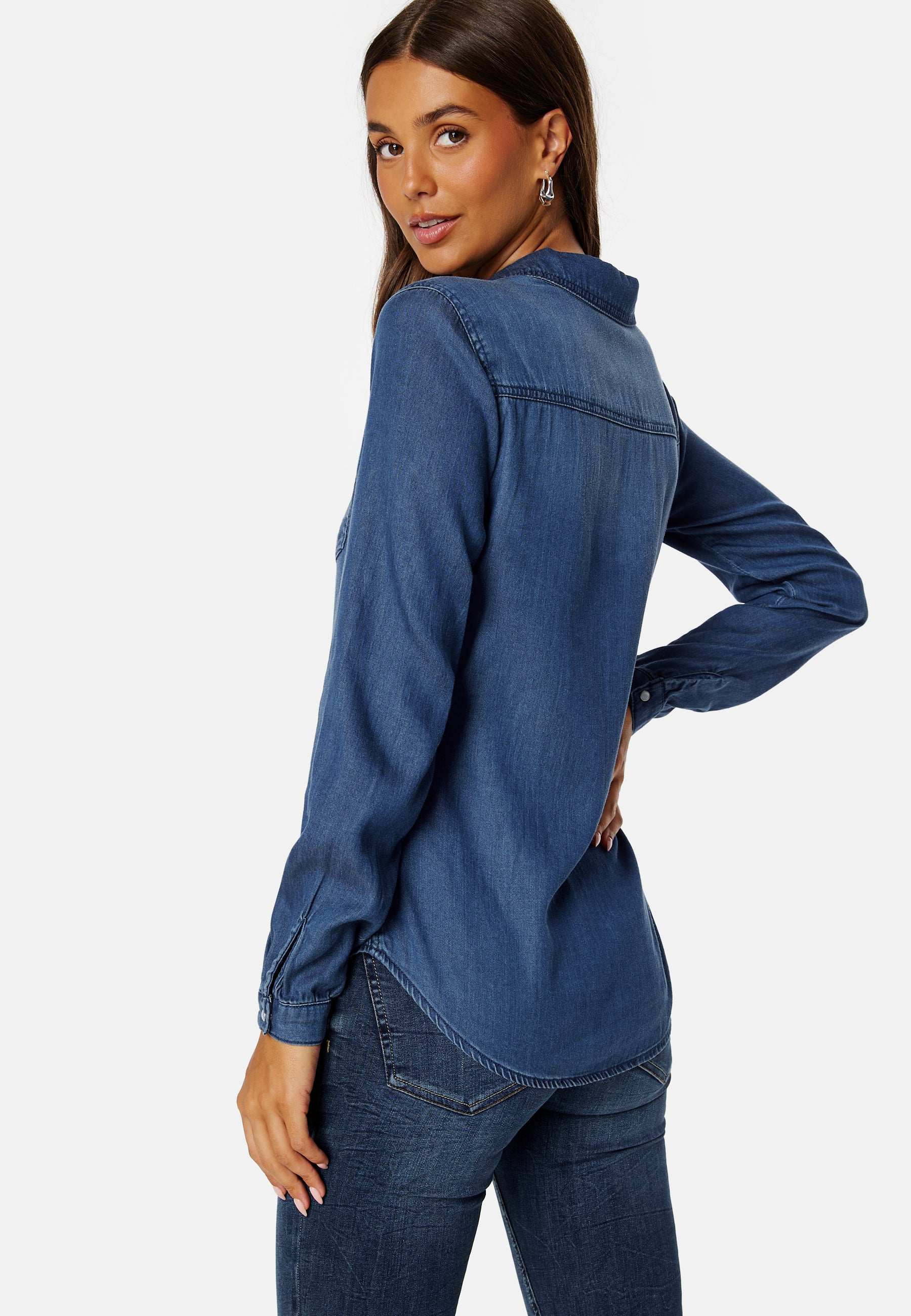Vibista Denim Shirt - Image 3