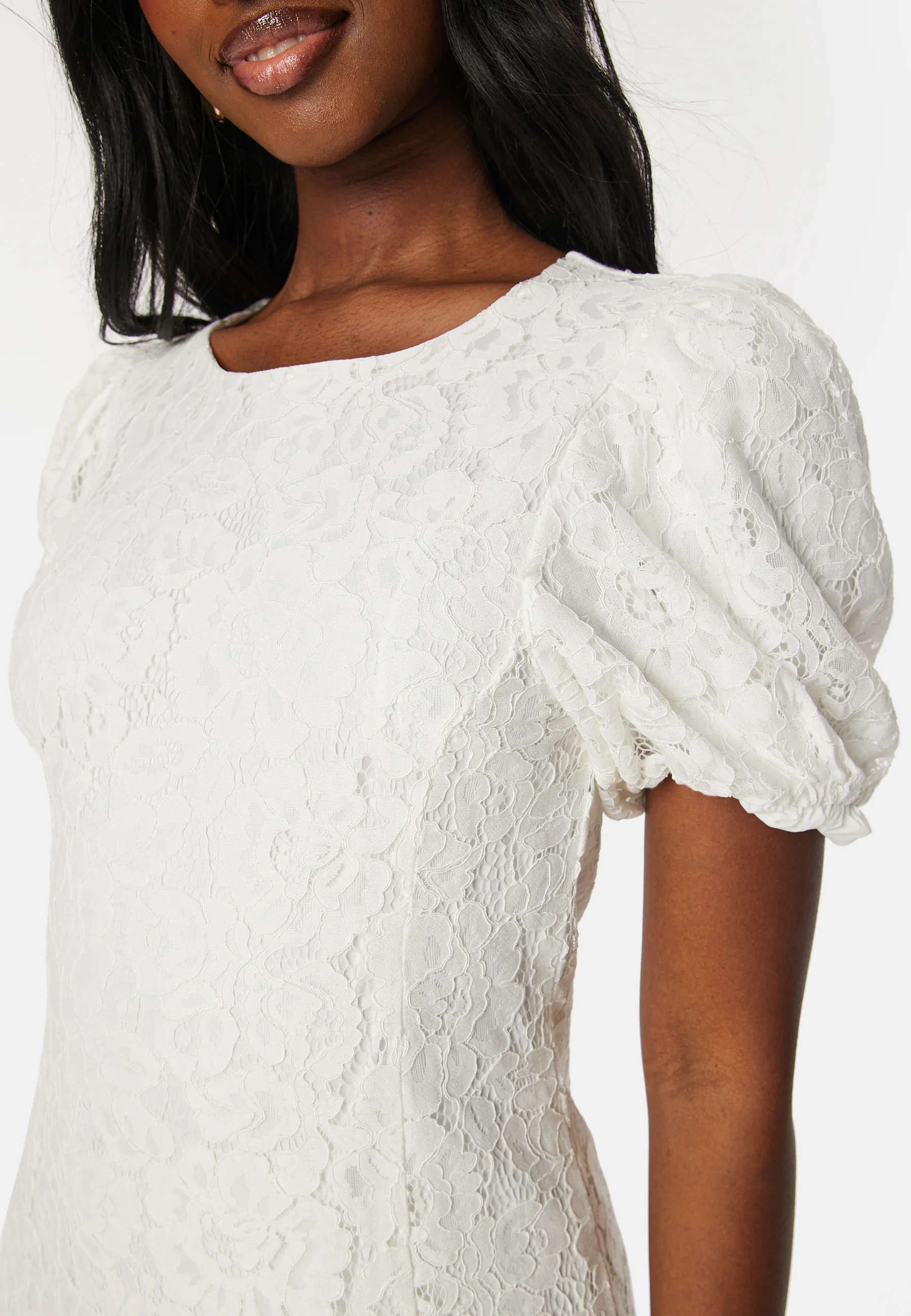 Vicava O-neck S/S Lace short dress - Image 4