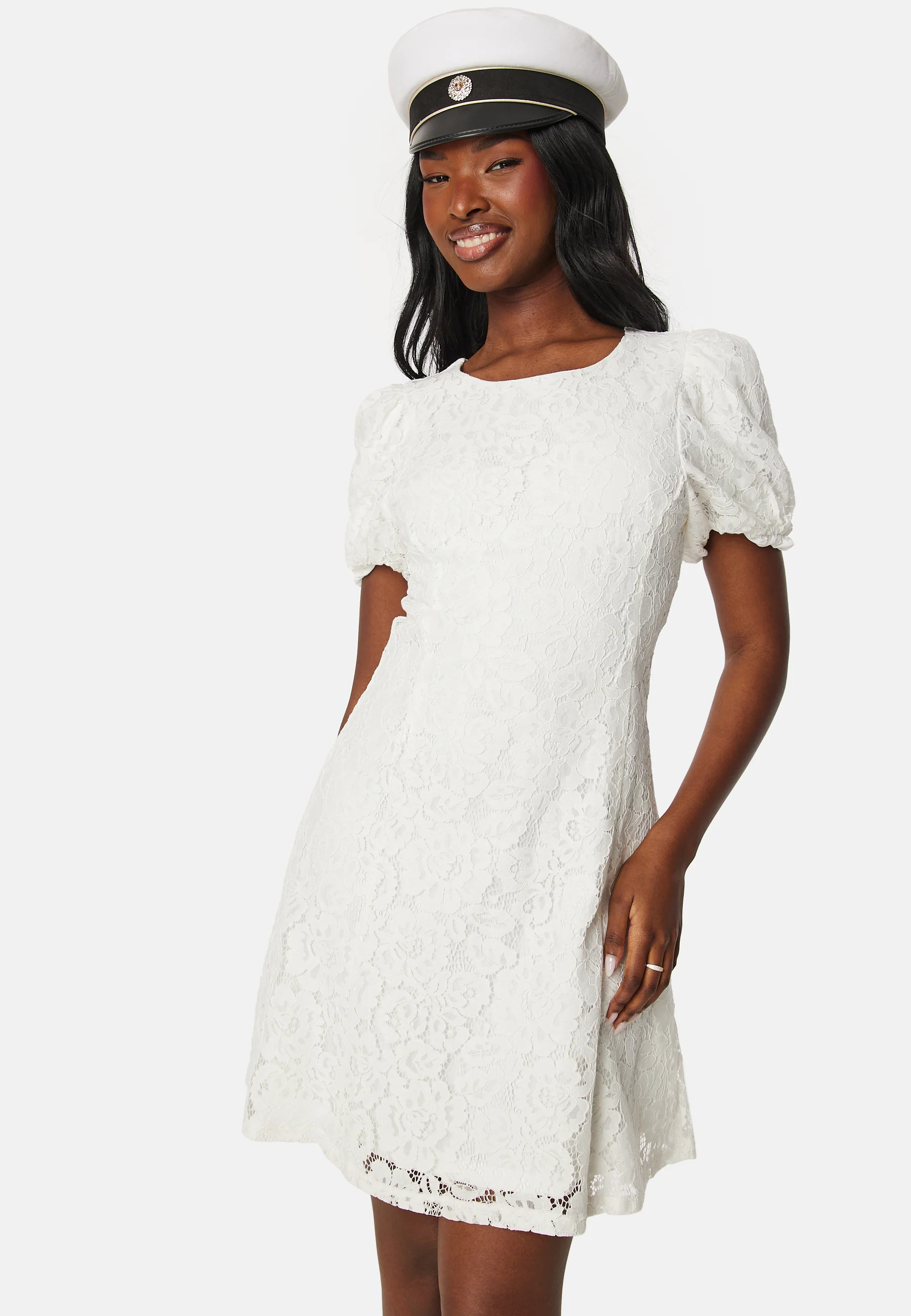 Vicava O-neck S/S Lace short dress - Image 5