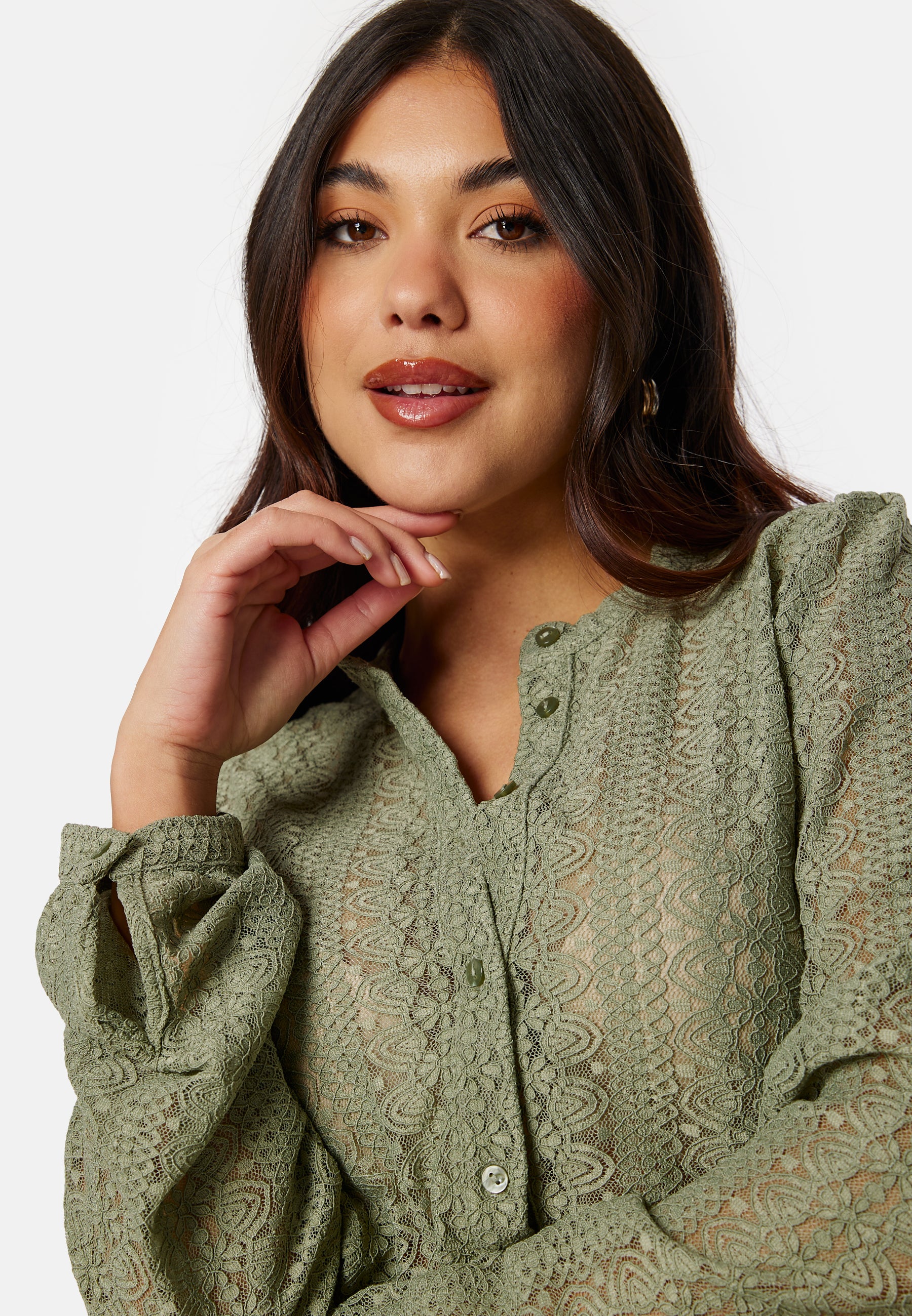 Vichikka Lace L/S Shirt - Image 4