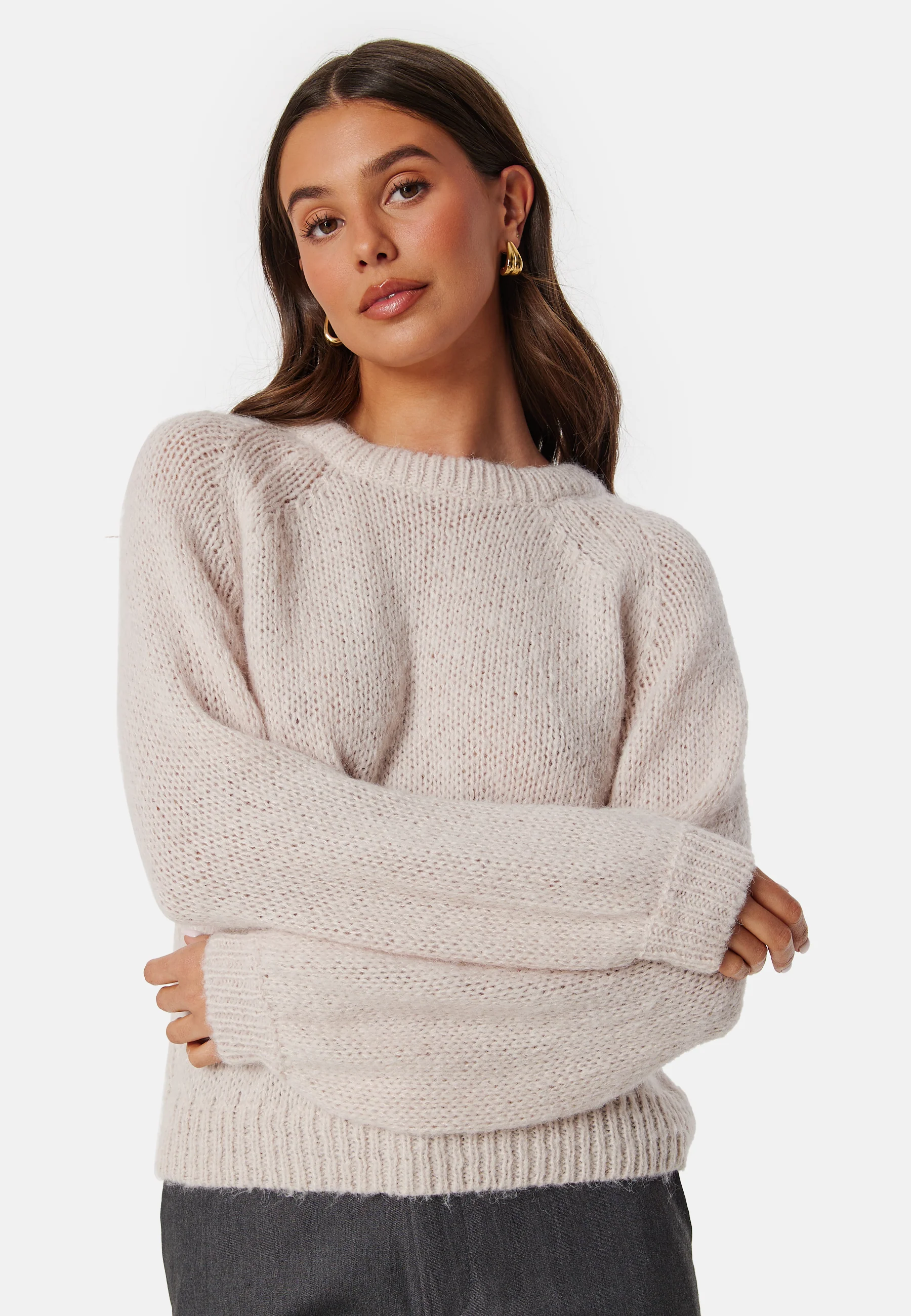 Vichoca L/S Bow Knit Pullover - Image 2