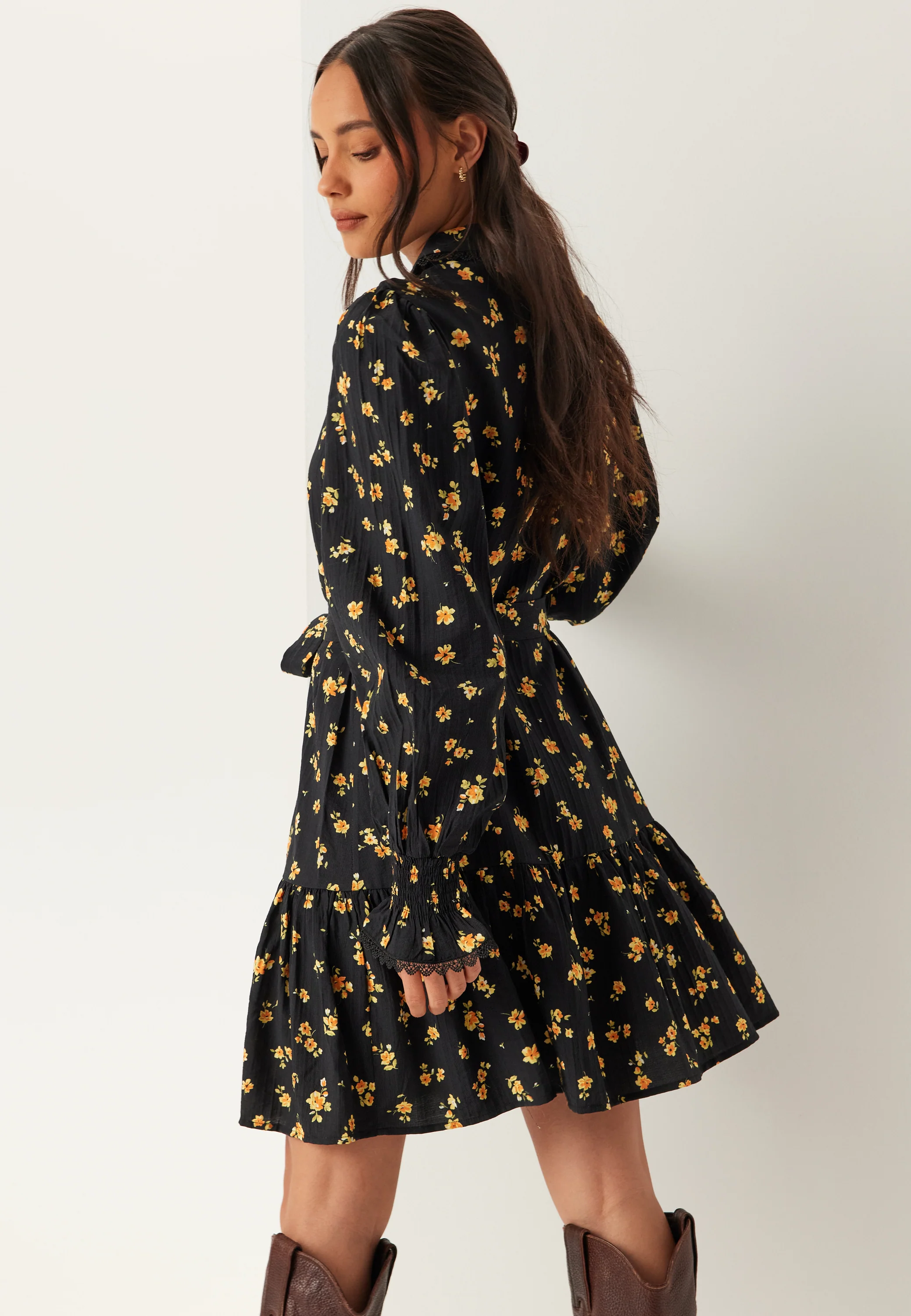 Viclo Yle L/S SHIRT DRESS - Image 4