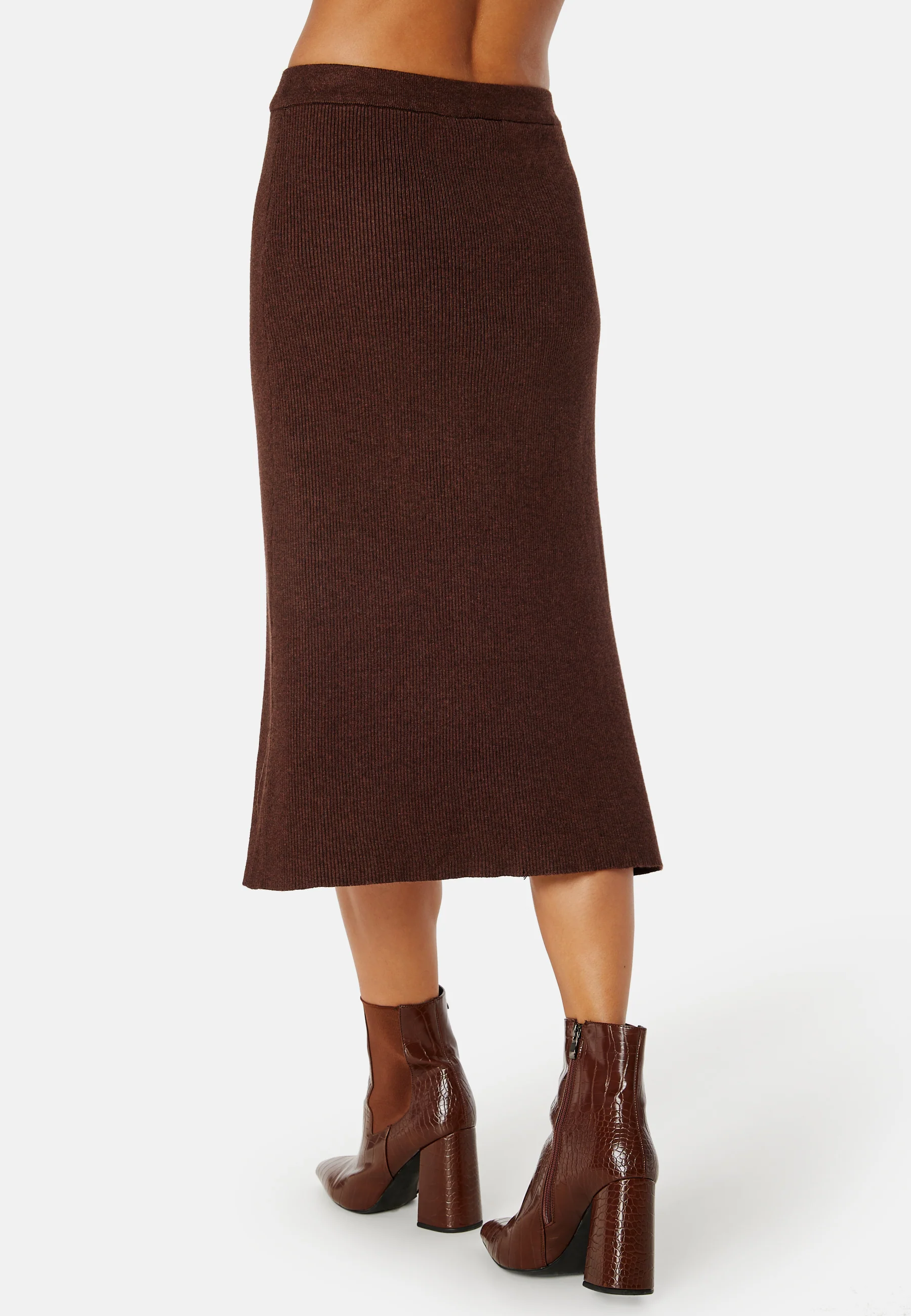Vicomfy A-Line Knit Skirt - Image 3