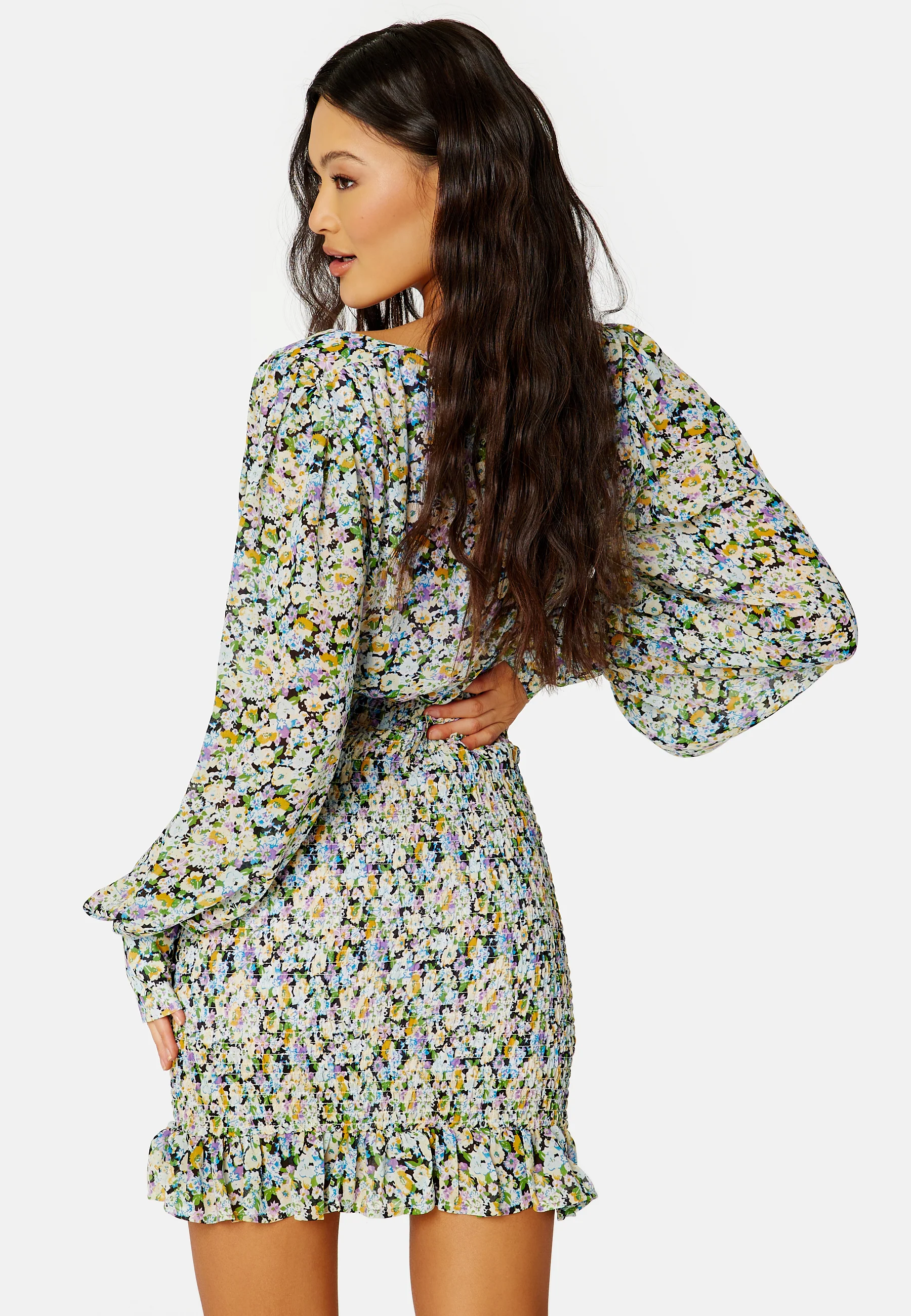Victoria V-Neck L/S Dress - Image 3