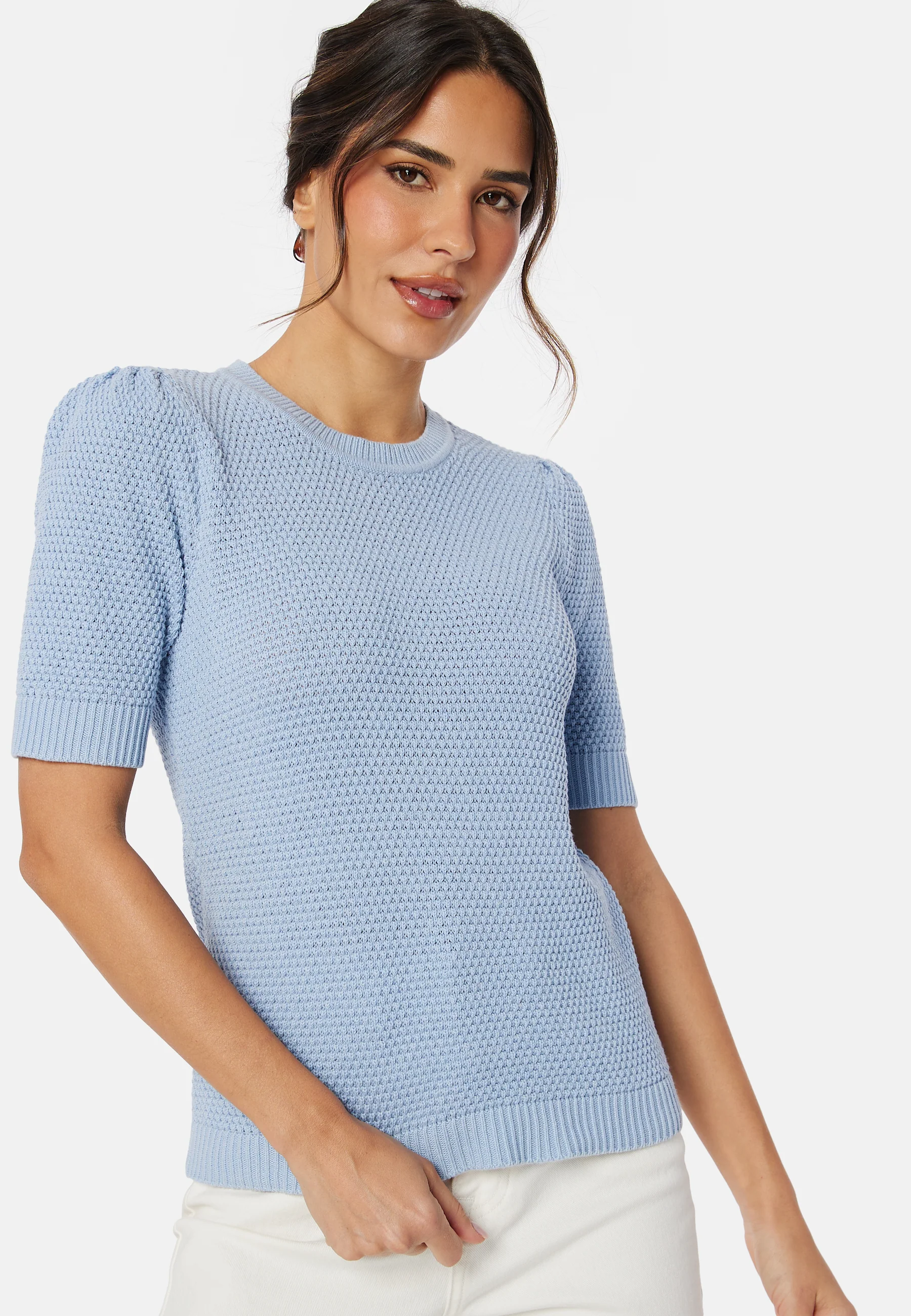 Vidalo O-Neck S/S knit top - Image 5