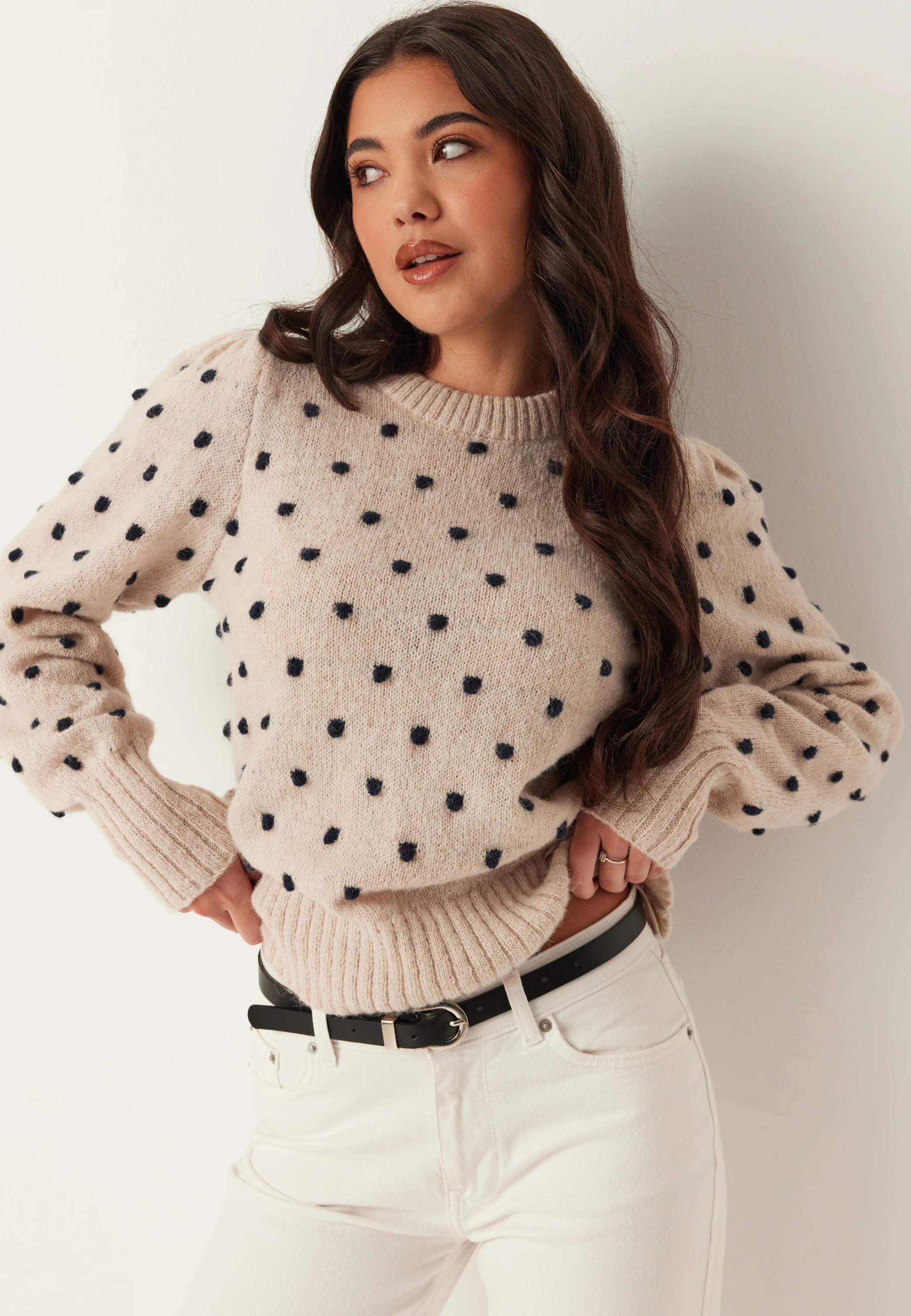 Vidottie L/S O-NECK KNIT TOP O - Image 4