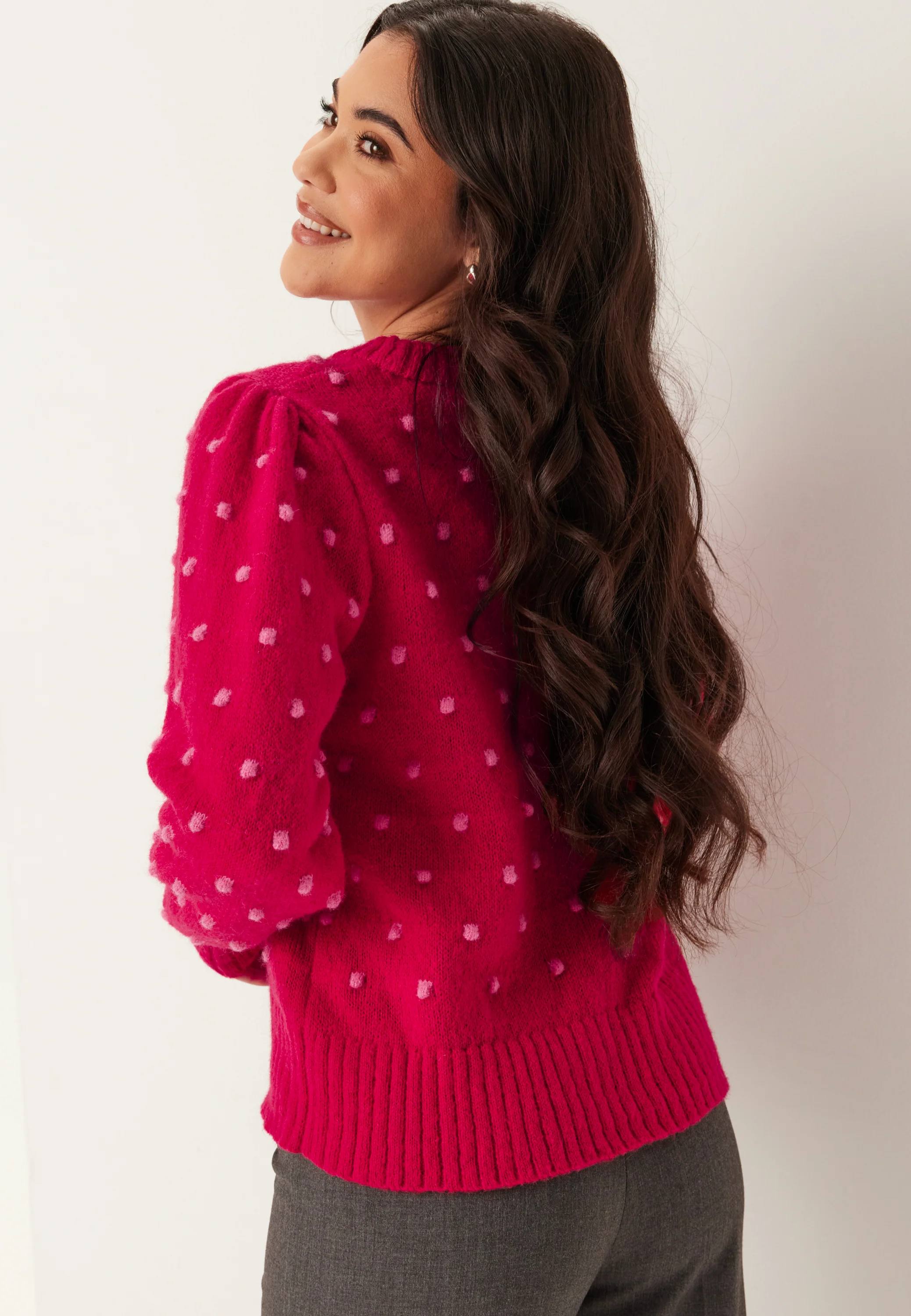 Vidottie L/S O-NECK KNIT TOP O - Image 4