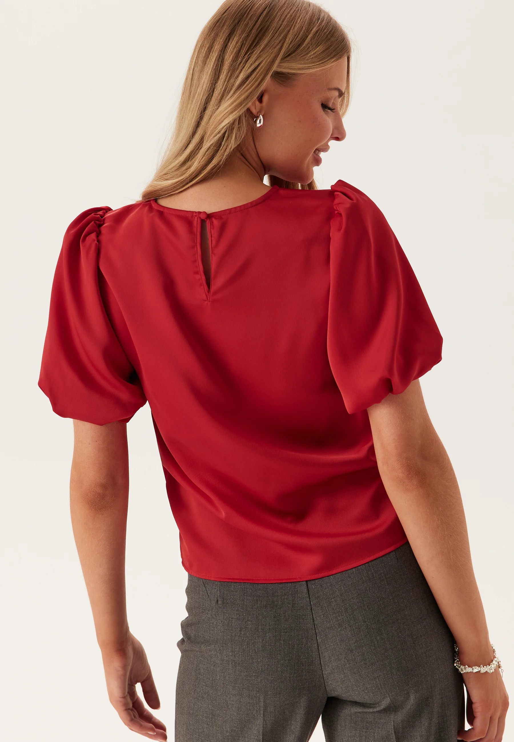 Viellette 2/4 SATIN PUFF TOP S - Image 2
