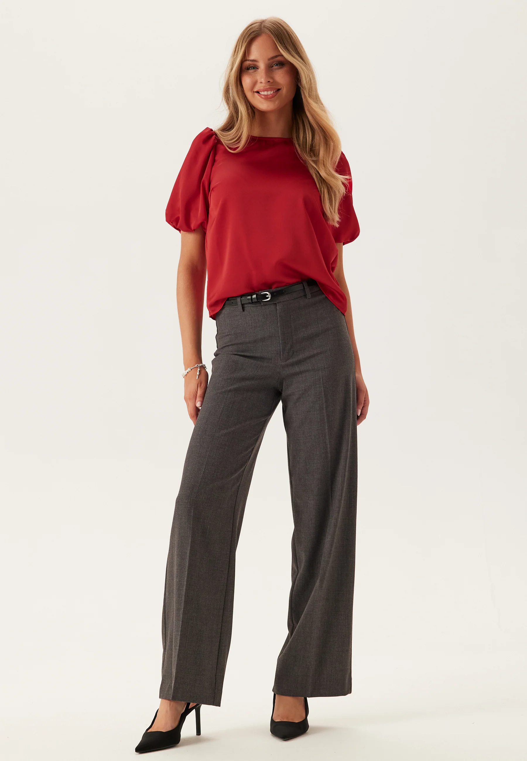 Viellette 2/4 SATIN PUFF TOP S - Image 3