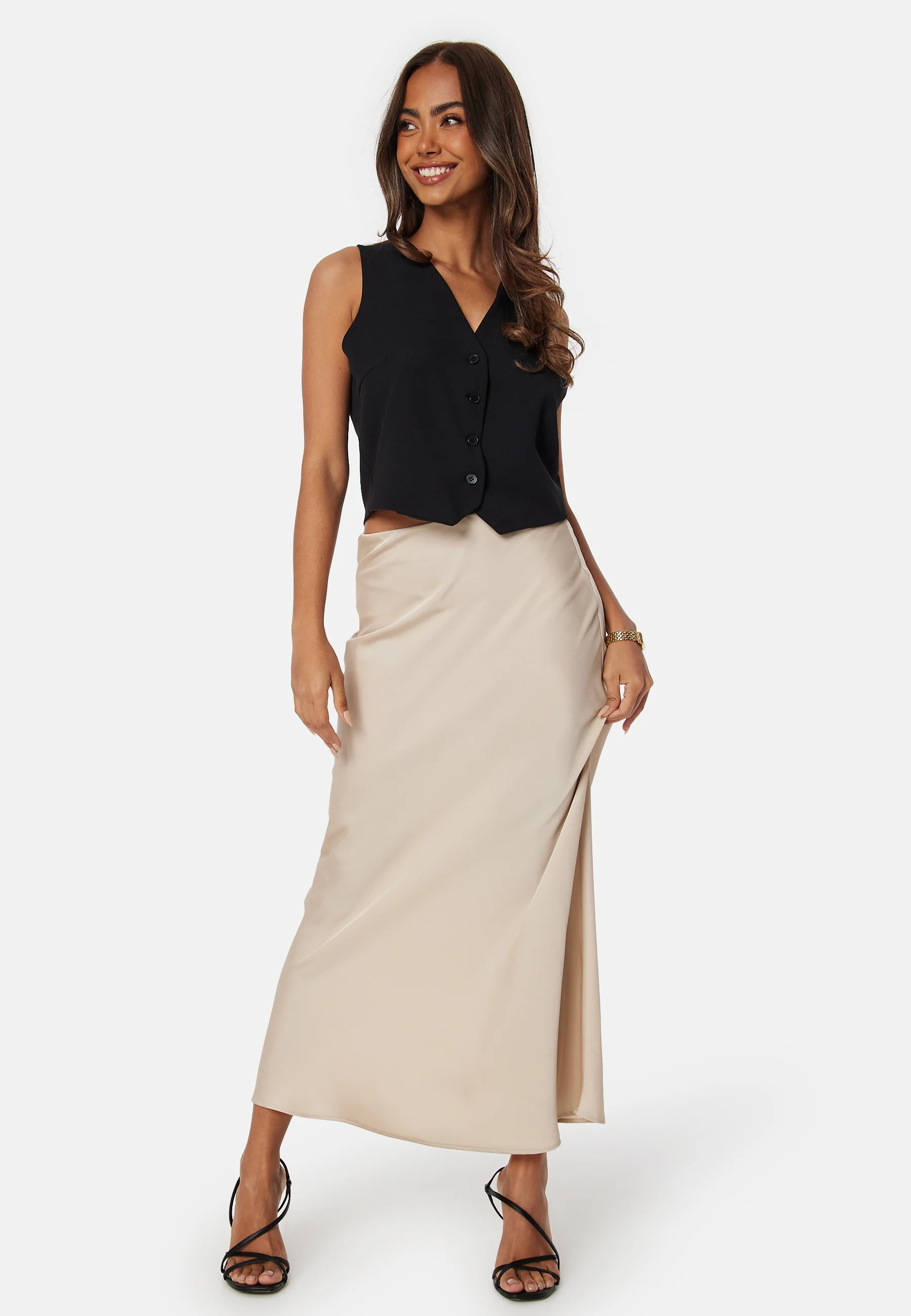 Viellette High Waist Long Skirt - Image 2