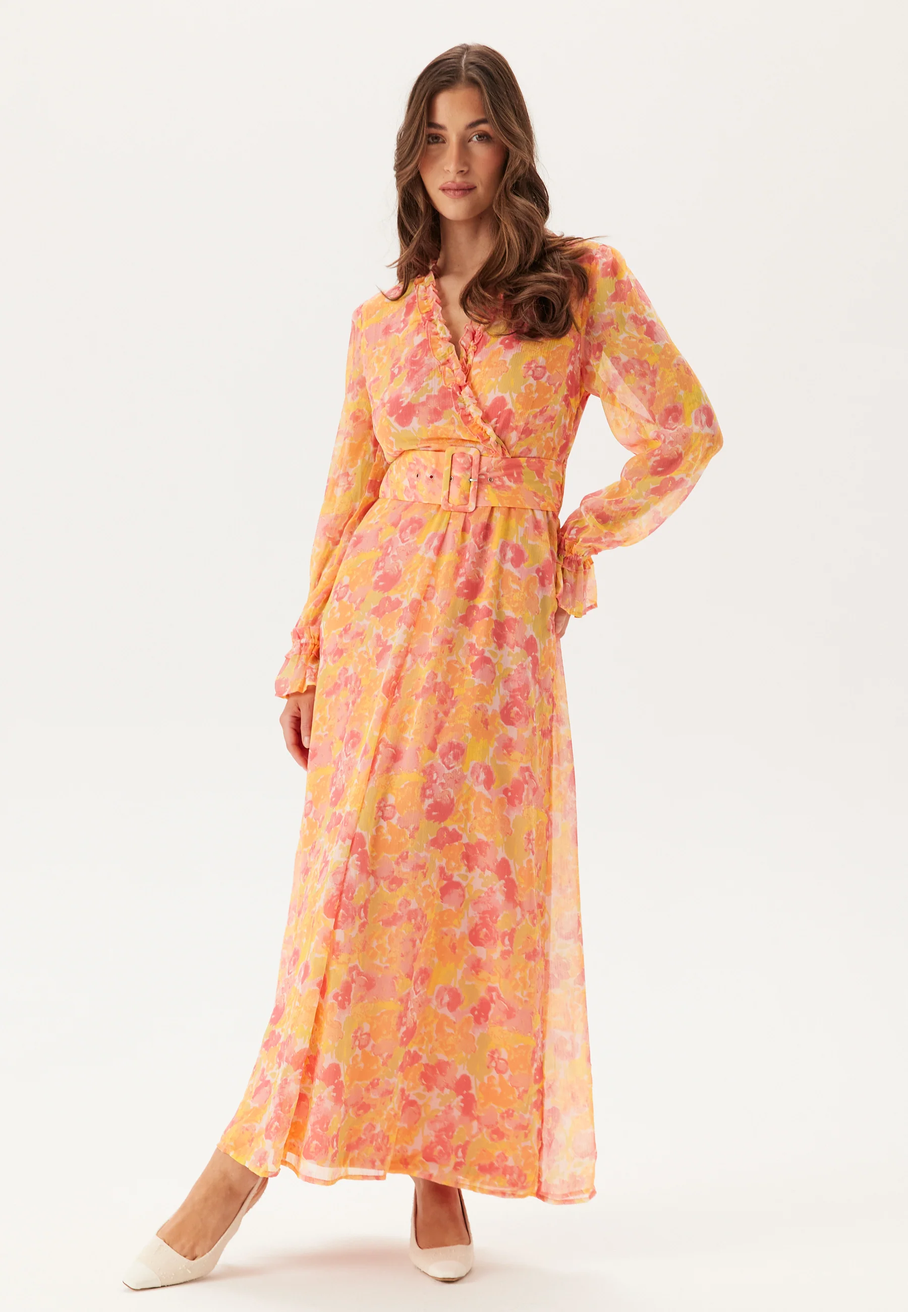 Viemma L/S BELT MAXI DRESS BEL - Image 2