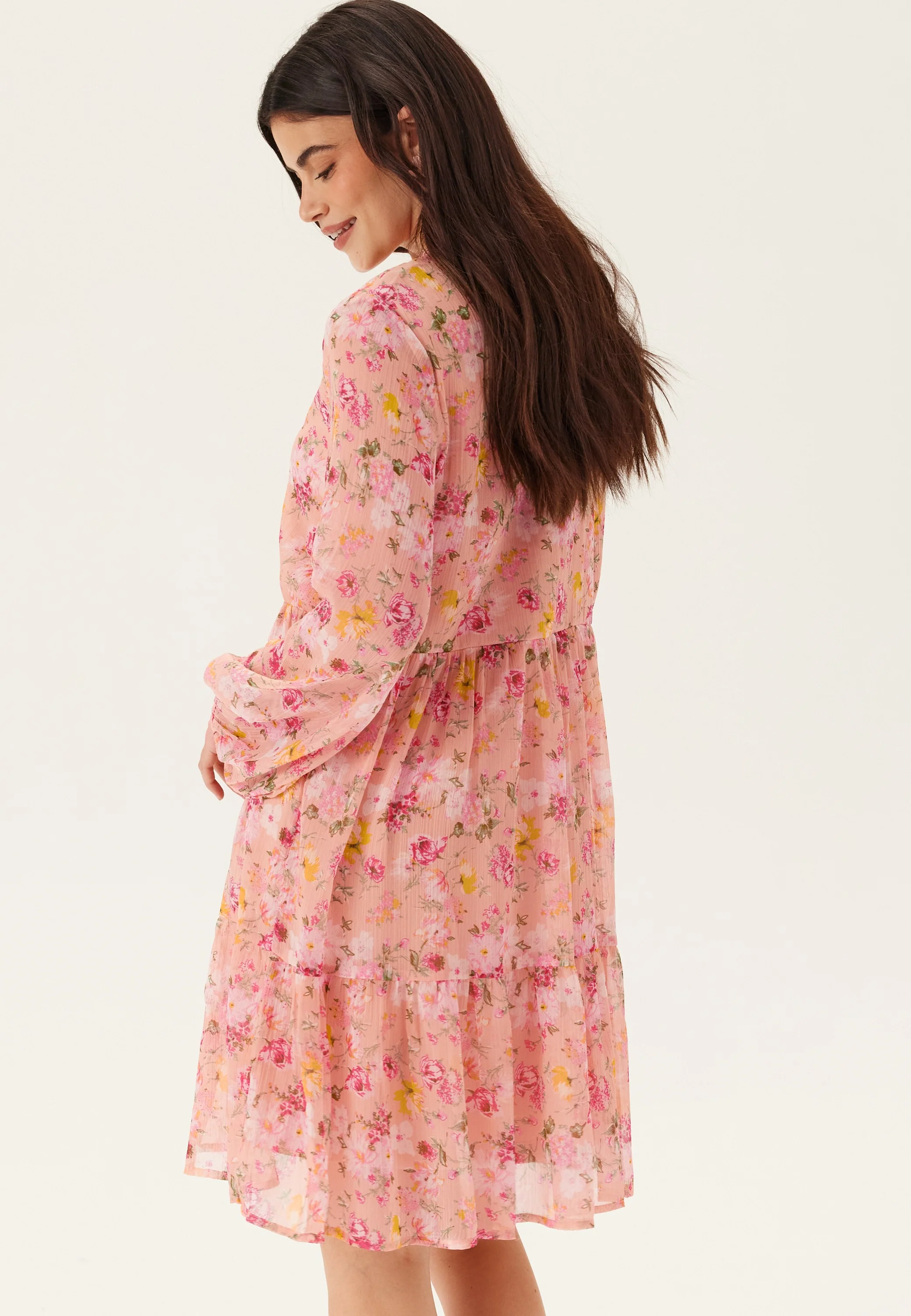 Vifalia L/S TIE V-NECK DRESS - Image 5
