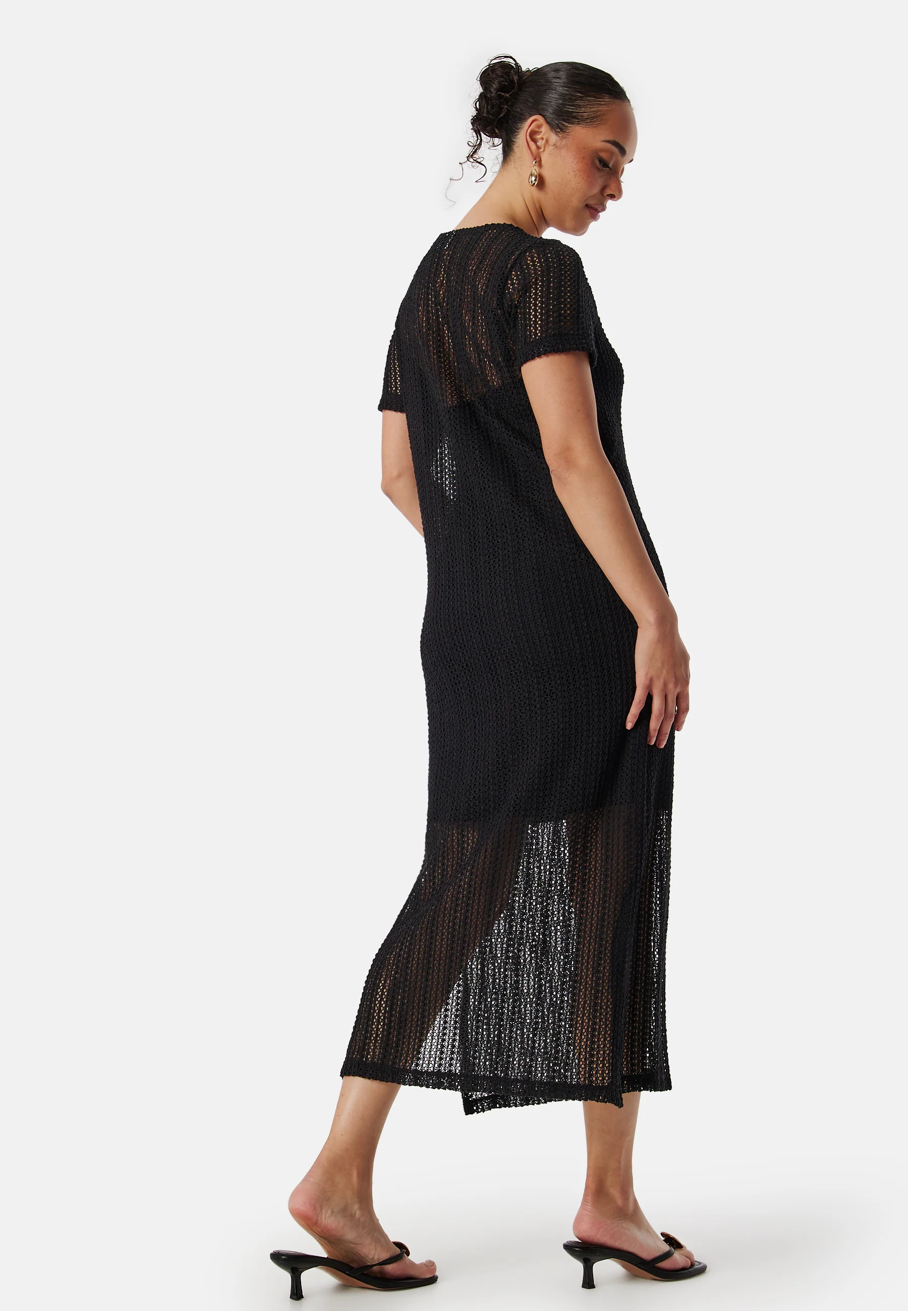 Vigardea O-Neck S/S ankle dress - Image 2